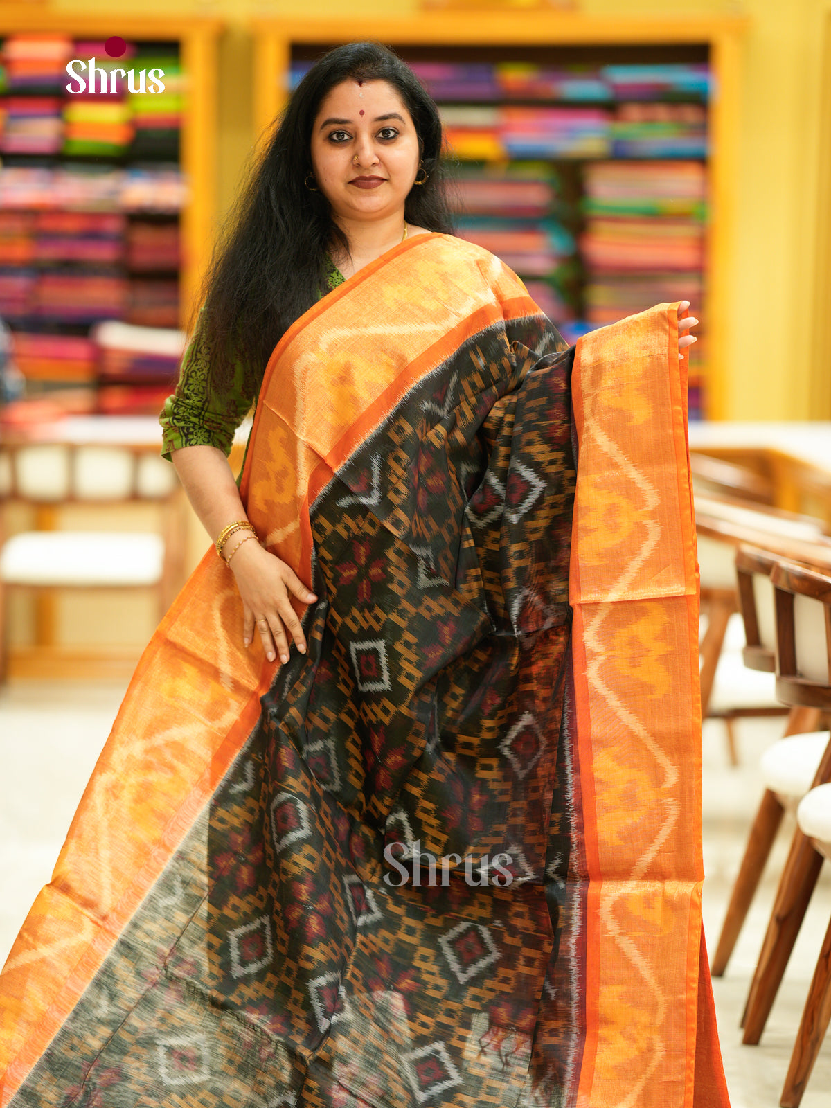 Pochampally sico Saree - EH14078 - Shop on Shrus.com