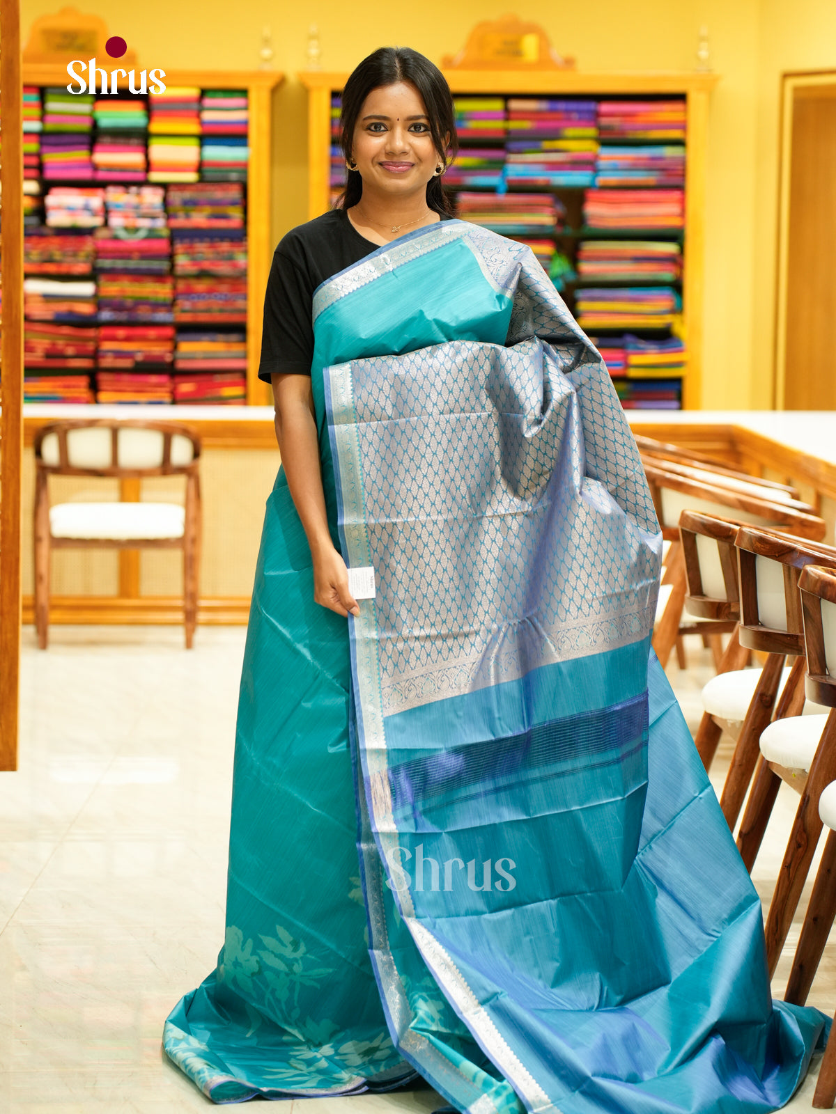 Kanchipuram-halfpure Saree - EH17005