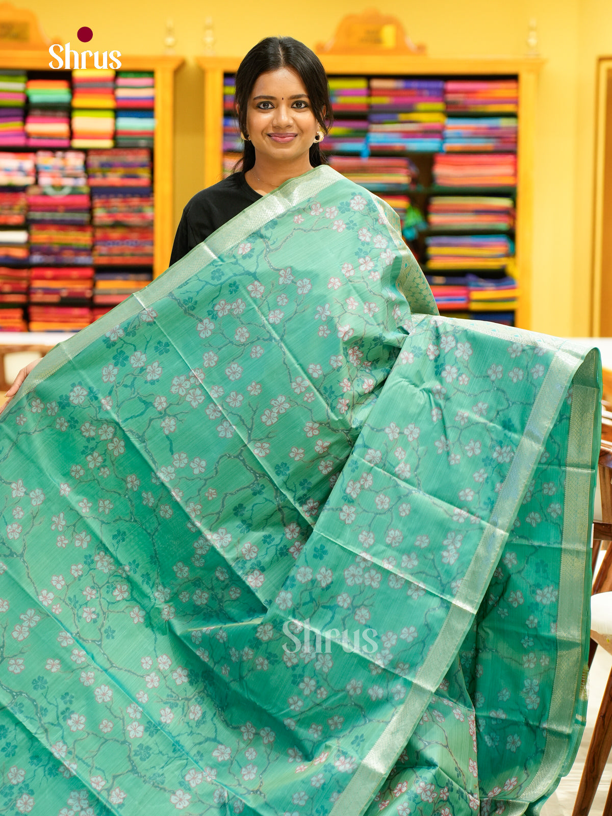 Kanchipuram-halfpure Saree - EH17013