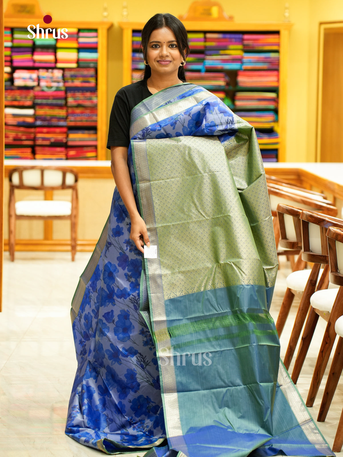 Kanchipuram-halfpure Saree - EH17015