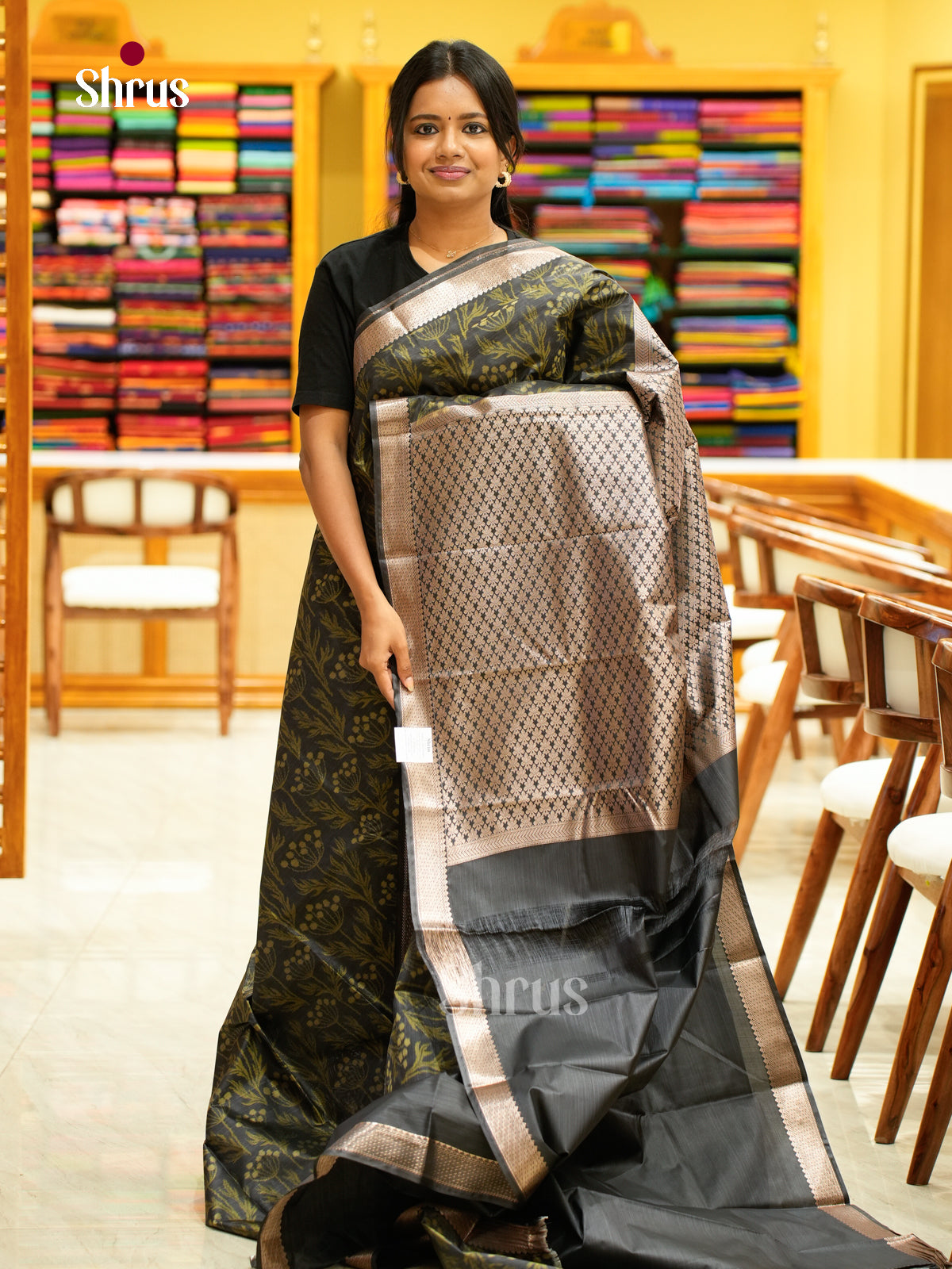 Kanchipuram-halfpure Saree - EH17022