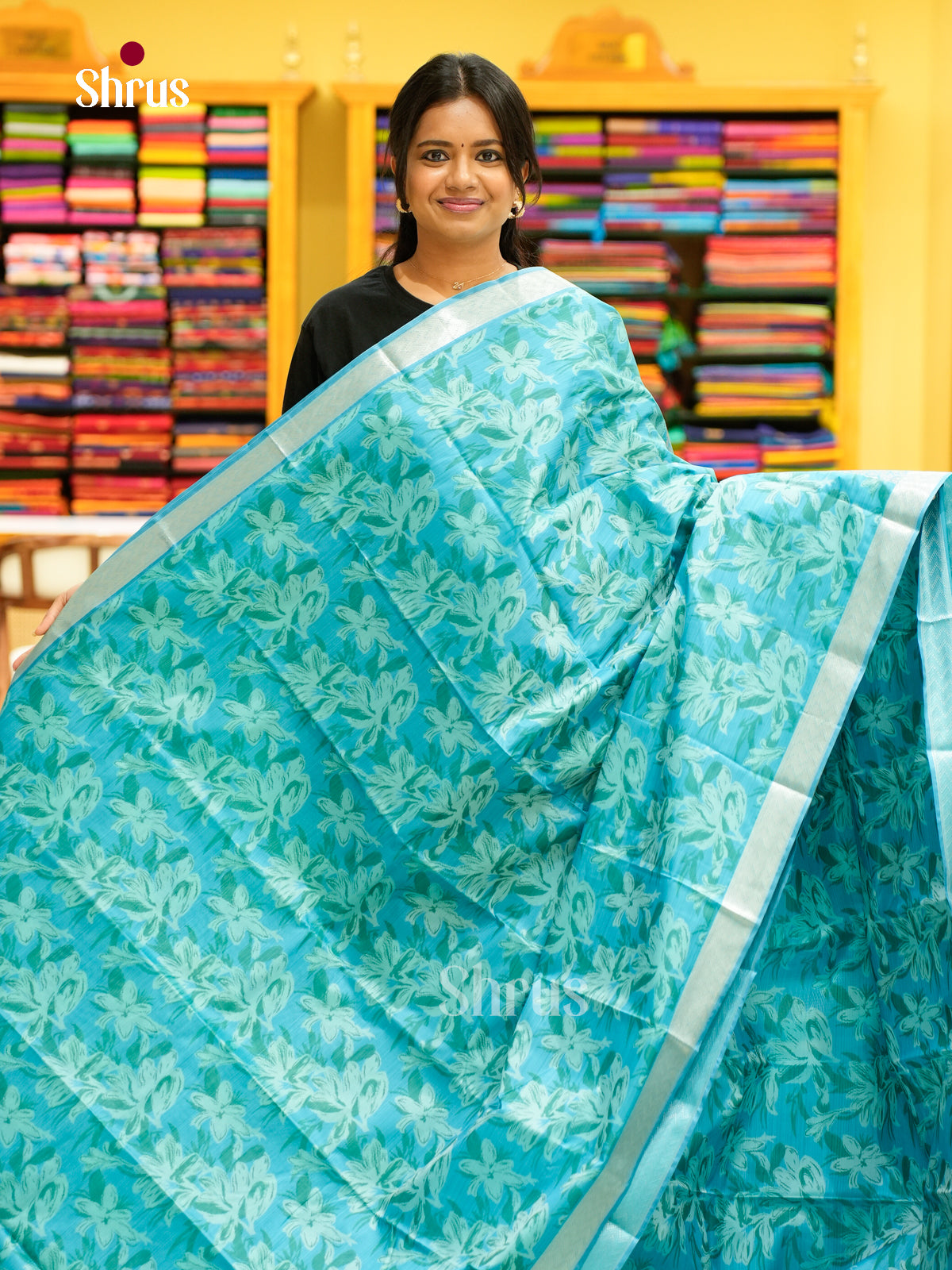 Kanchipuram-halfpure Saree - EH17029