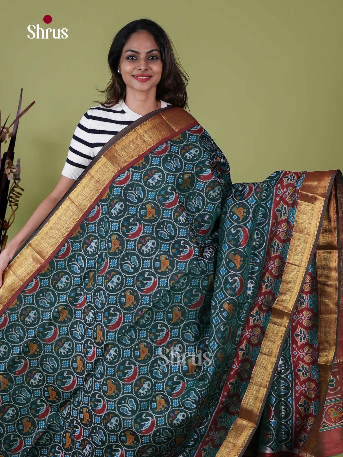 Semi Patola Saree - EH18004