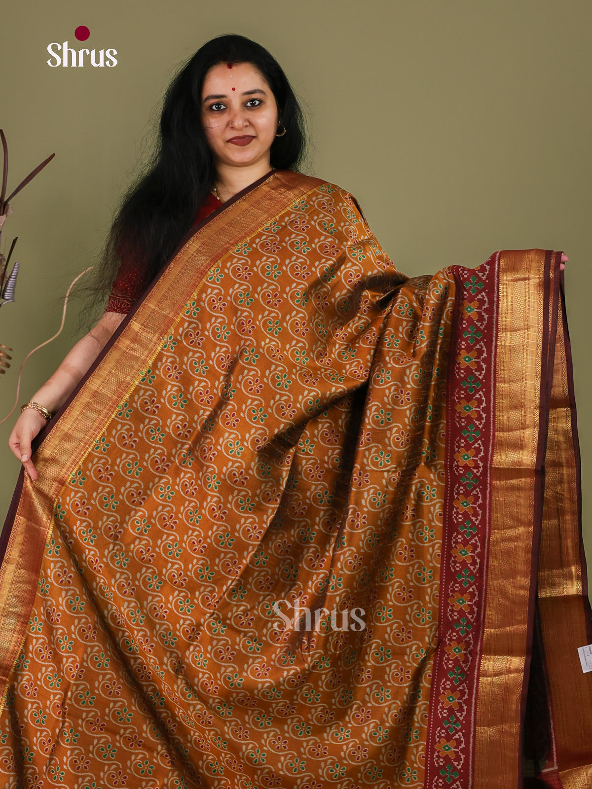 Semi Patola Saree - EH18018