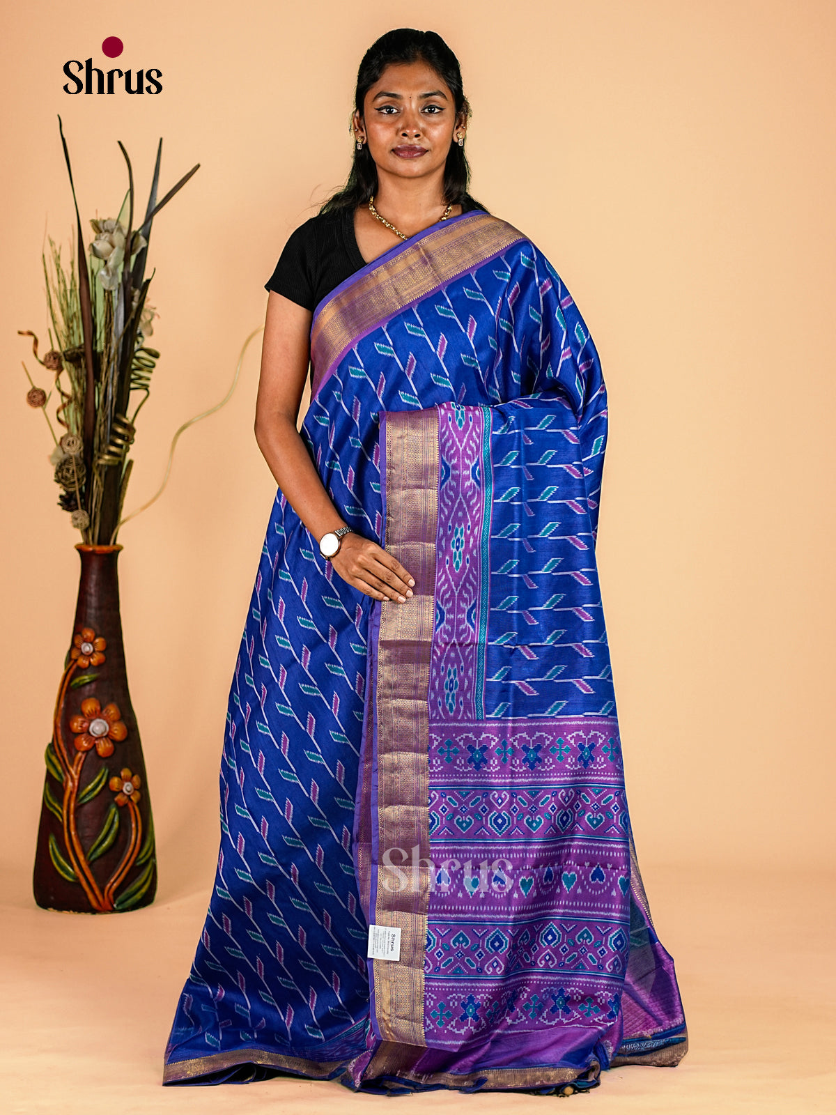 Semi Patola Saree - EH18040