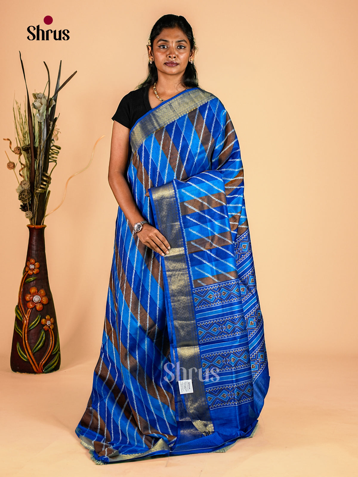 Semi Patola Saree - EH18045