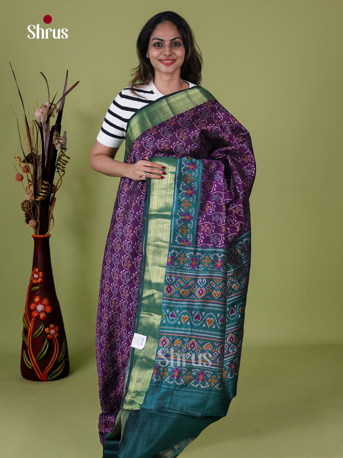 Semi Patola Saree - EH18052