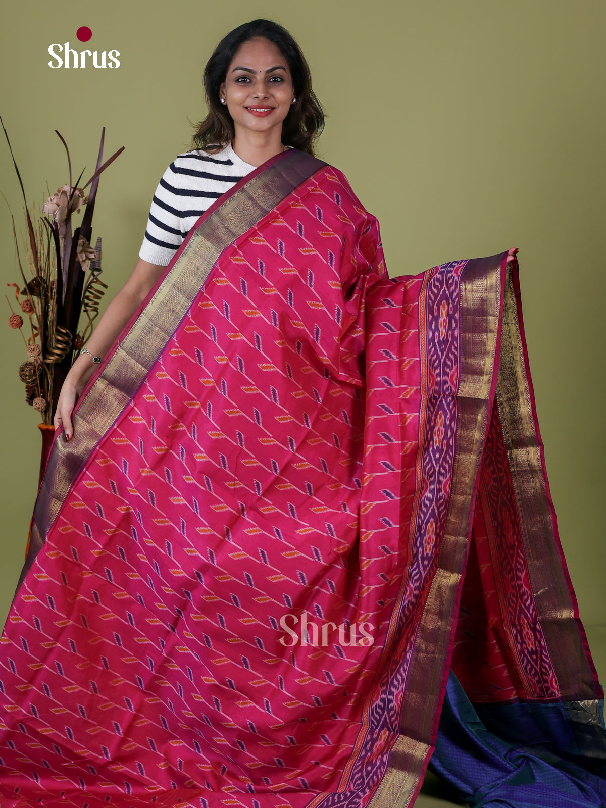 Semi Patola Saree - EH18054