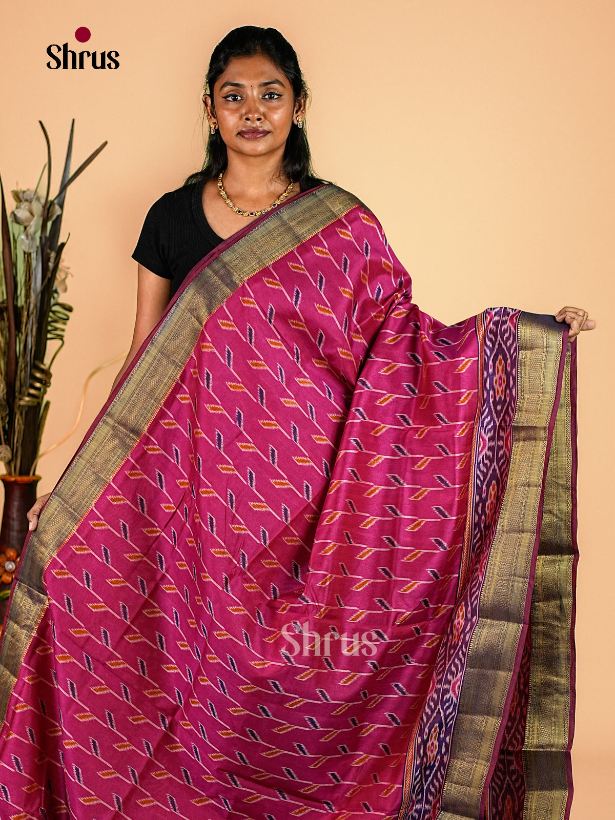Semi Patola Saree - EH18054
