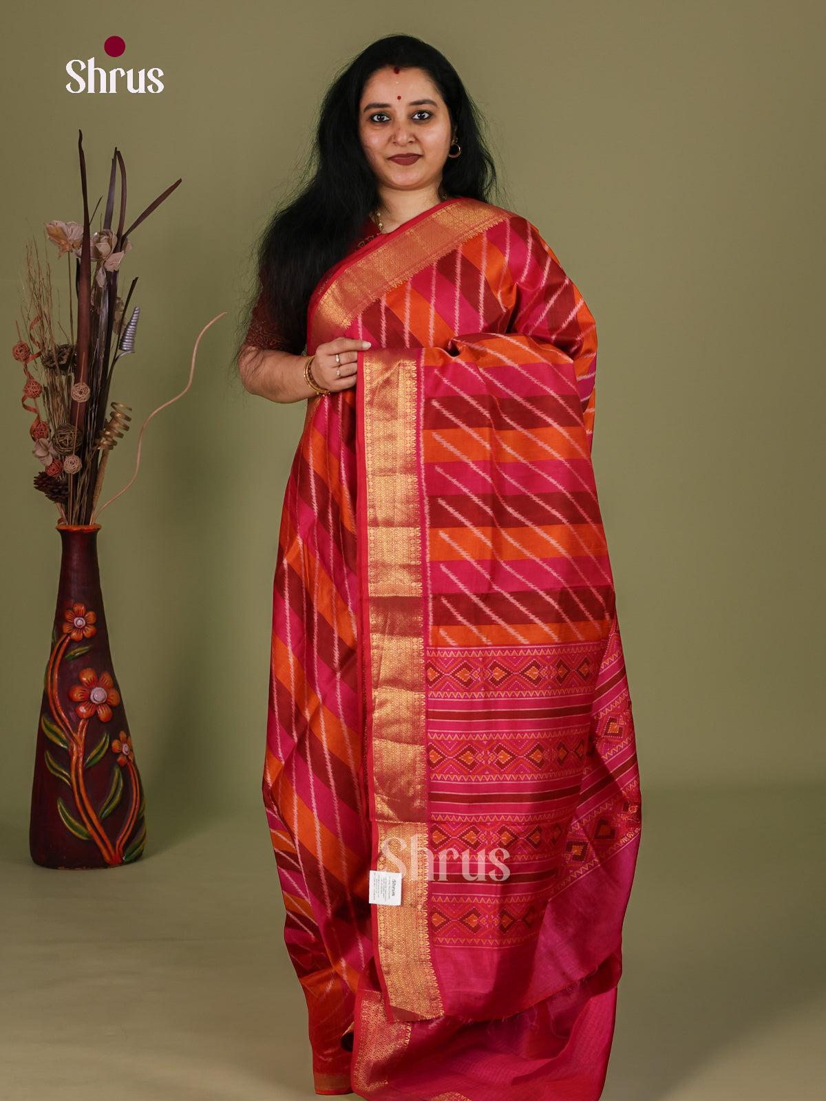 Semi Patola Saree - EH18063