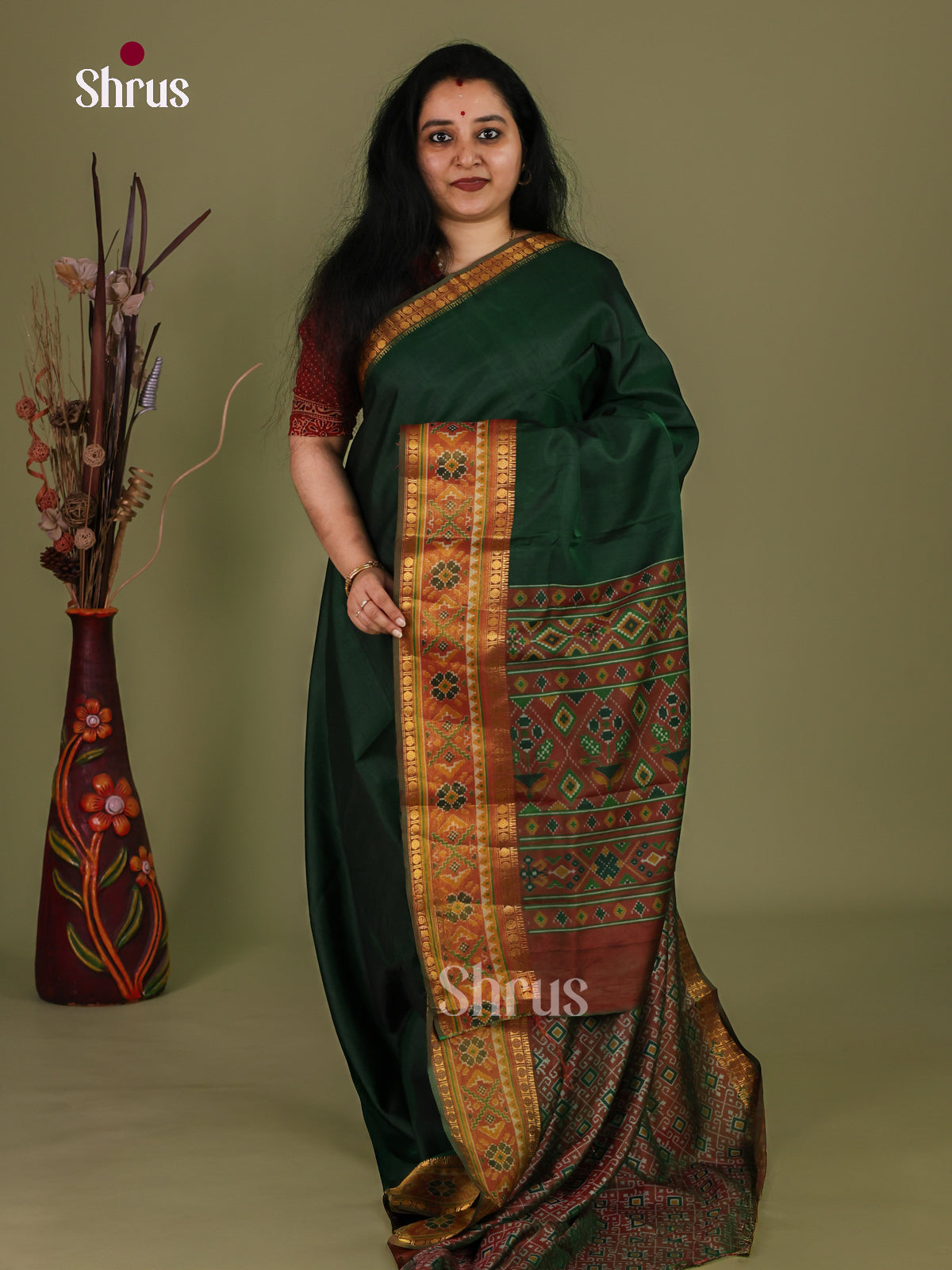 Semi Patola Saree - EH18065