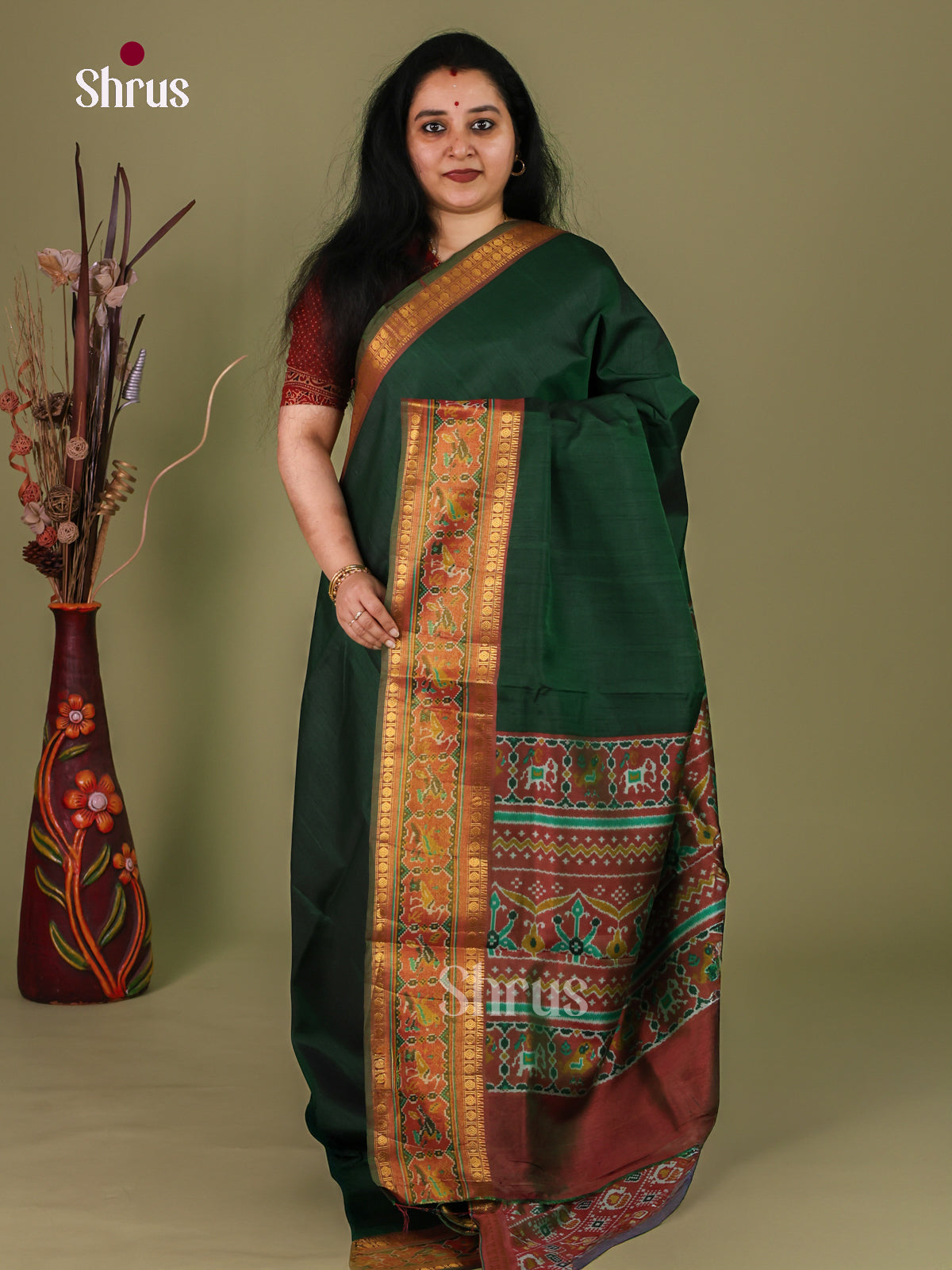 Semi Patola Saree - EH18068