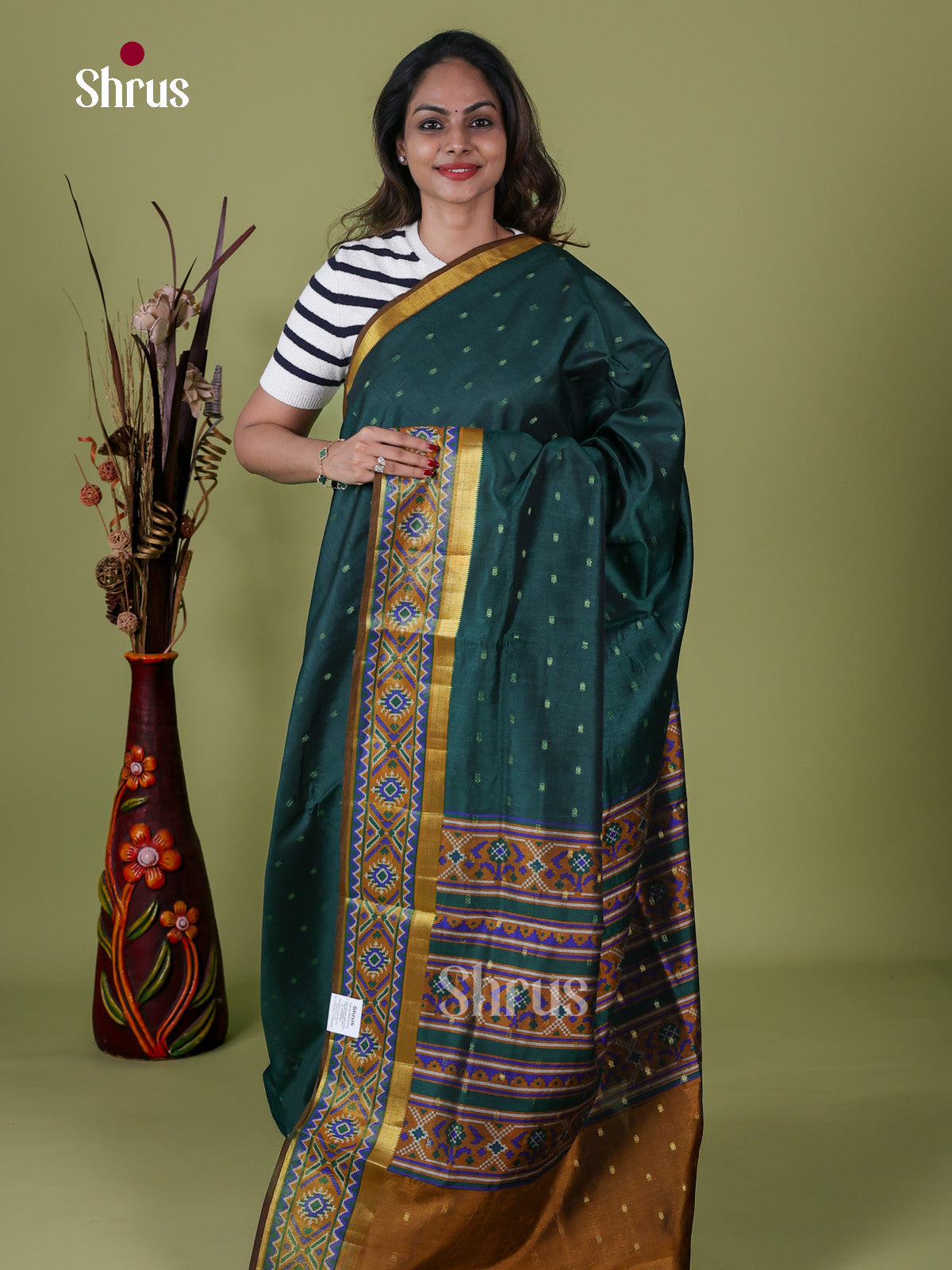 Semi Patola Saree - EH18069