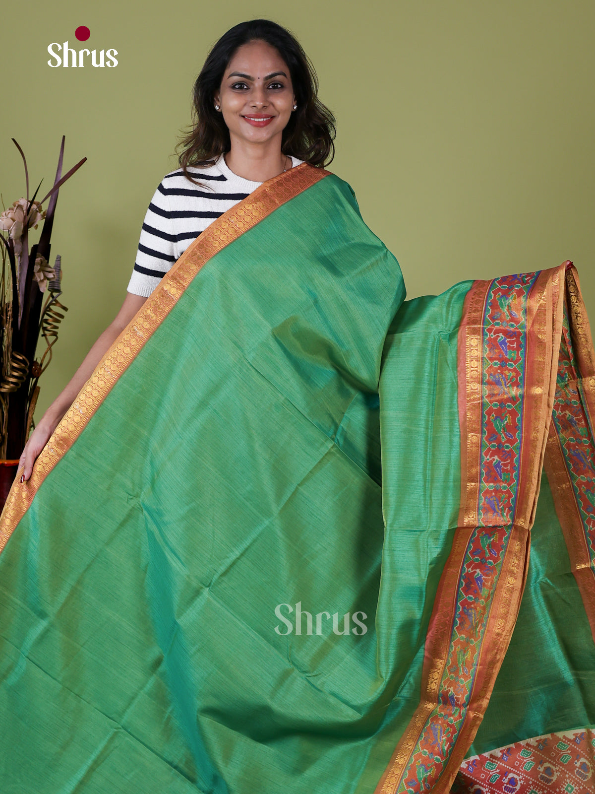 Semi Patola Saree - EH18073