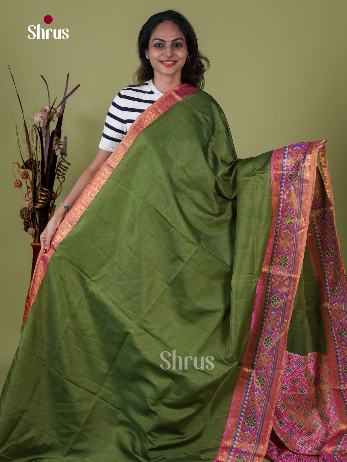 Semi Patola Saree - EH18074