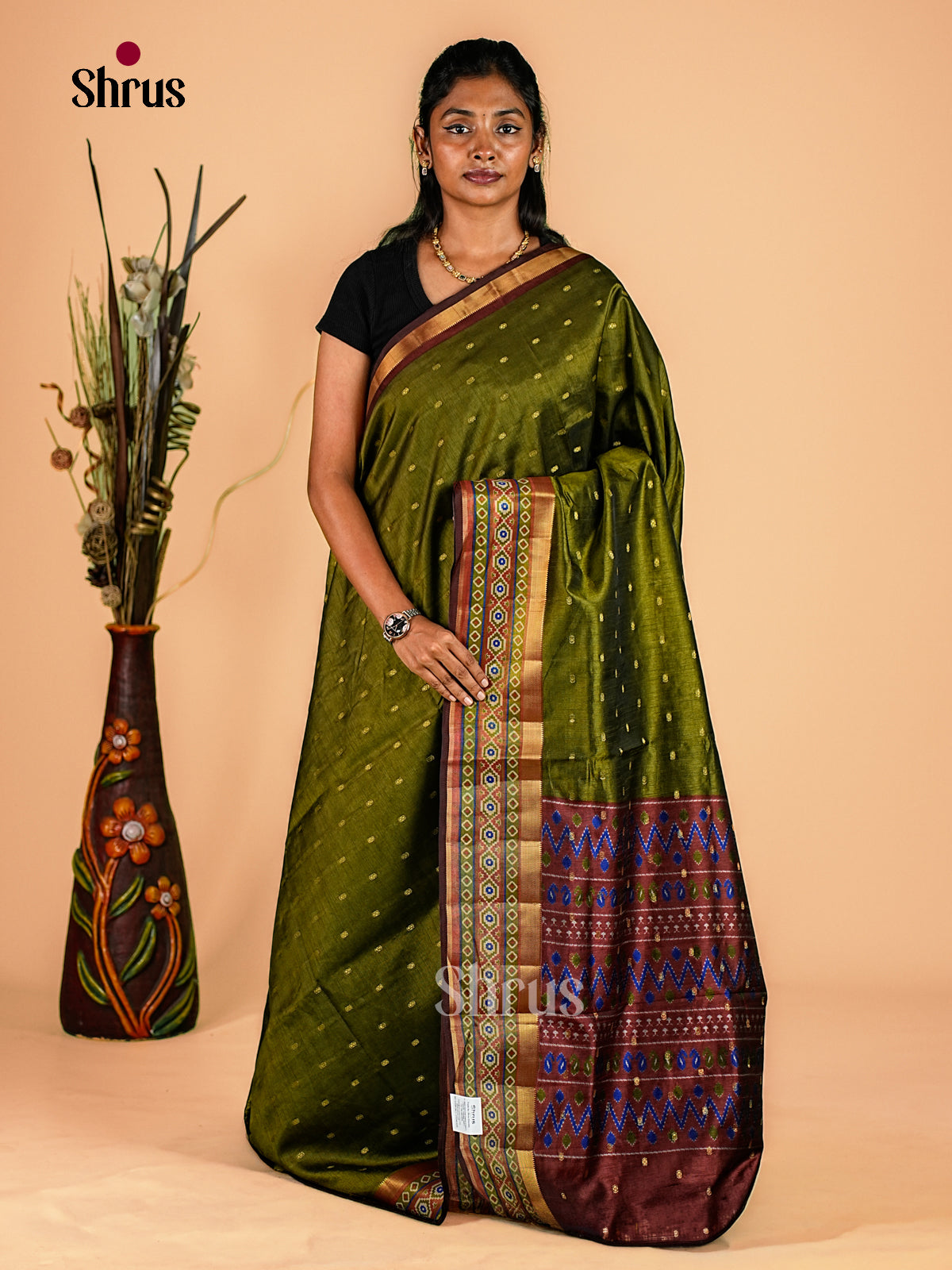 Semi Patola Saree - EH18075