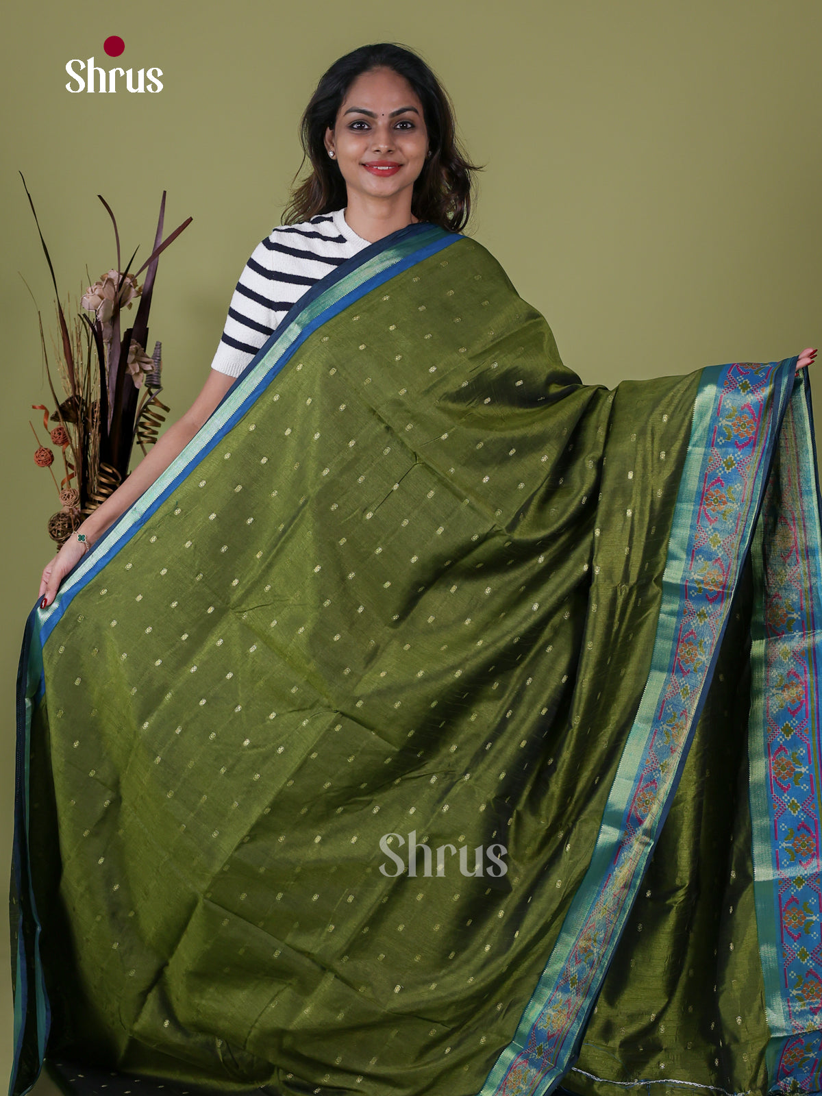 Semi Patola Saree - EH18076