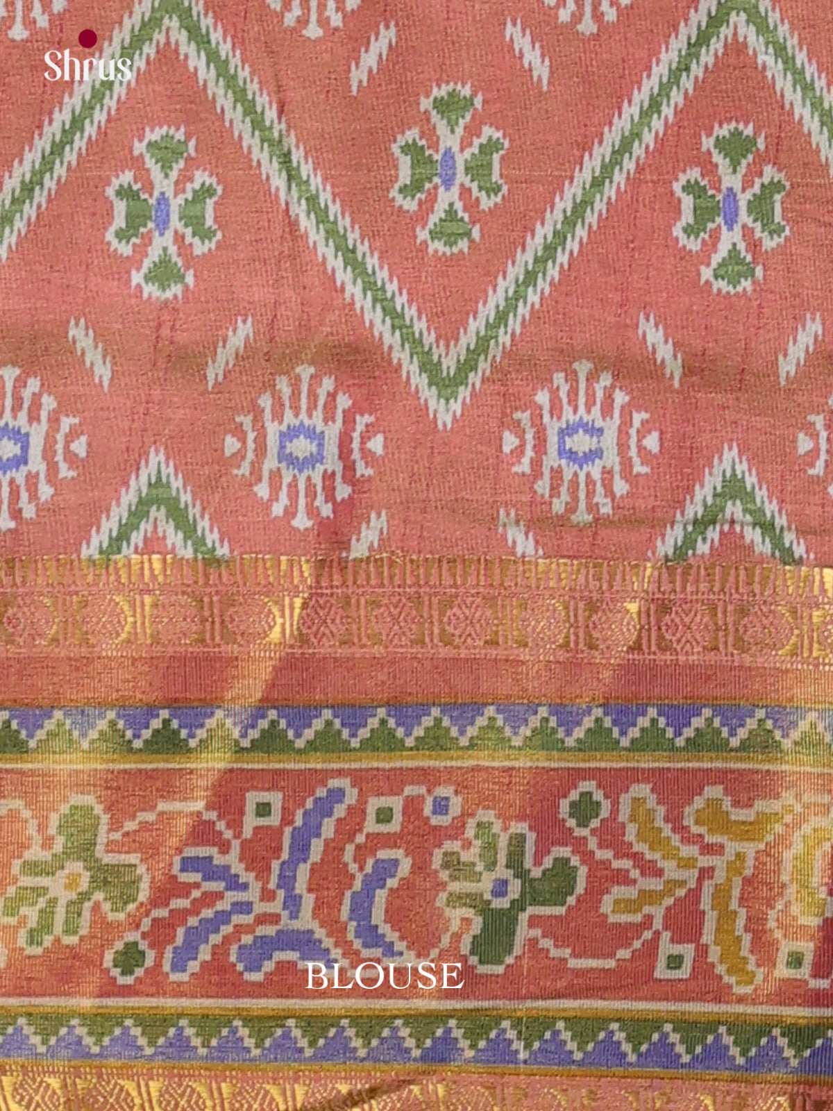 Semi Patola Saree - EH18084