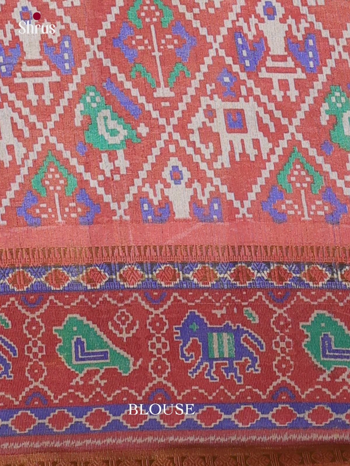 Semi Patola Saree - EH18085