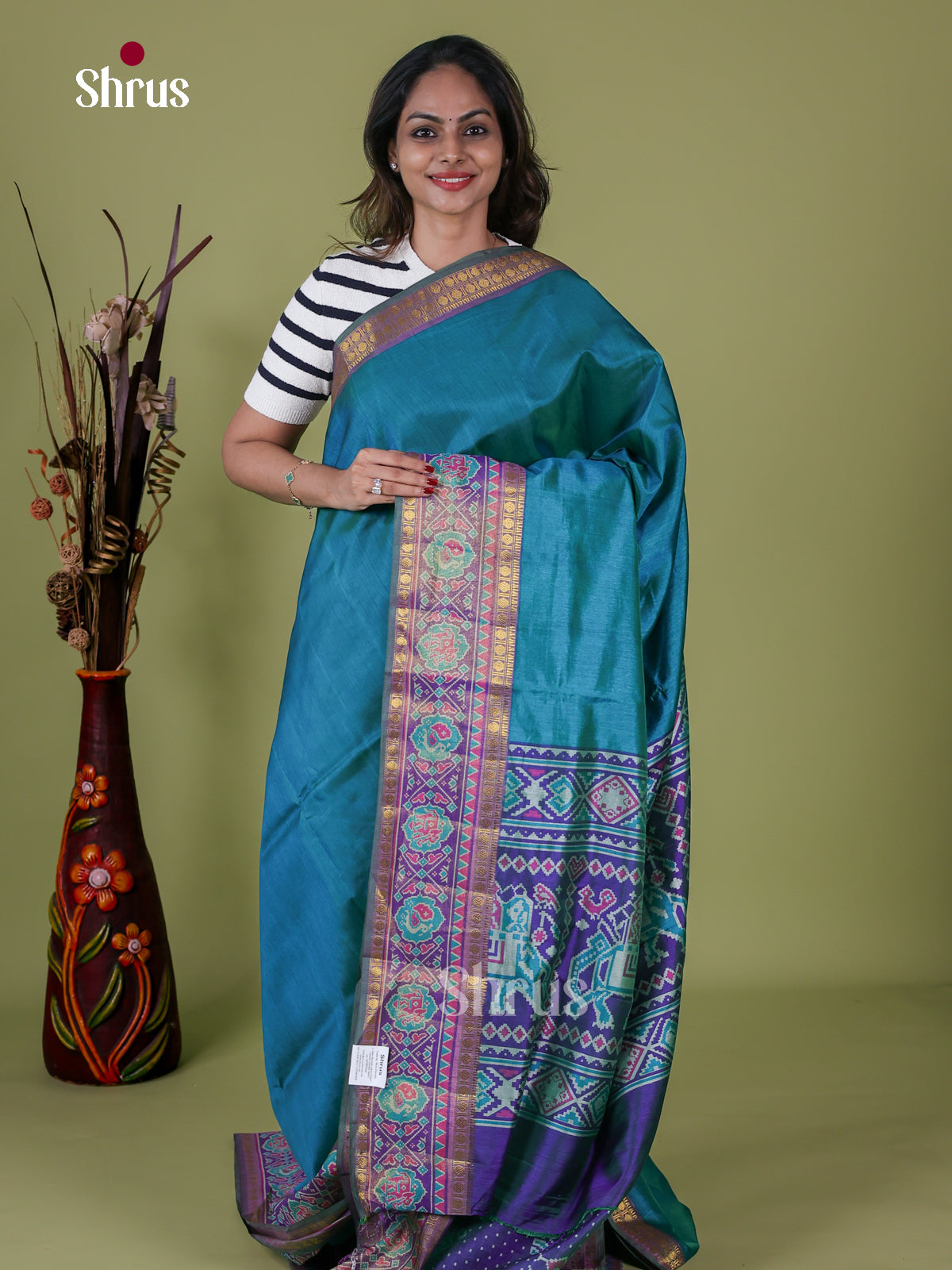 Semi Patola Saree - EH18087