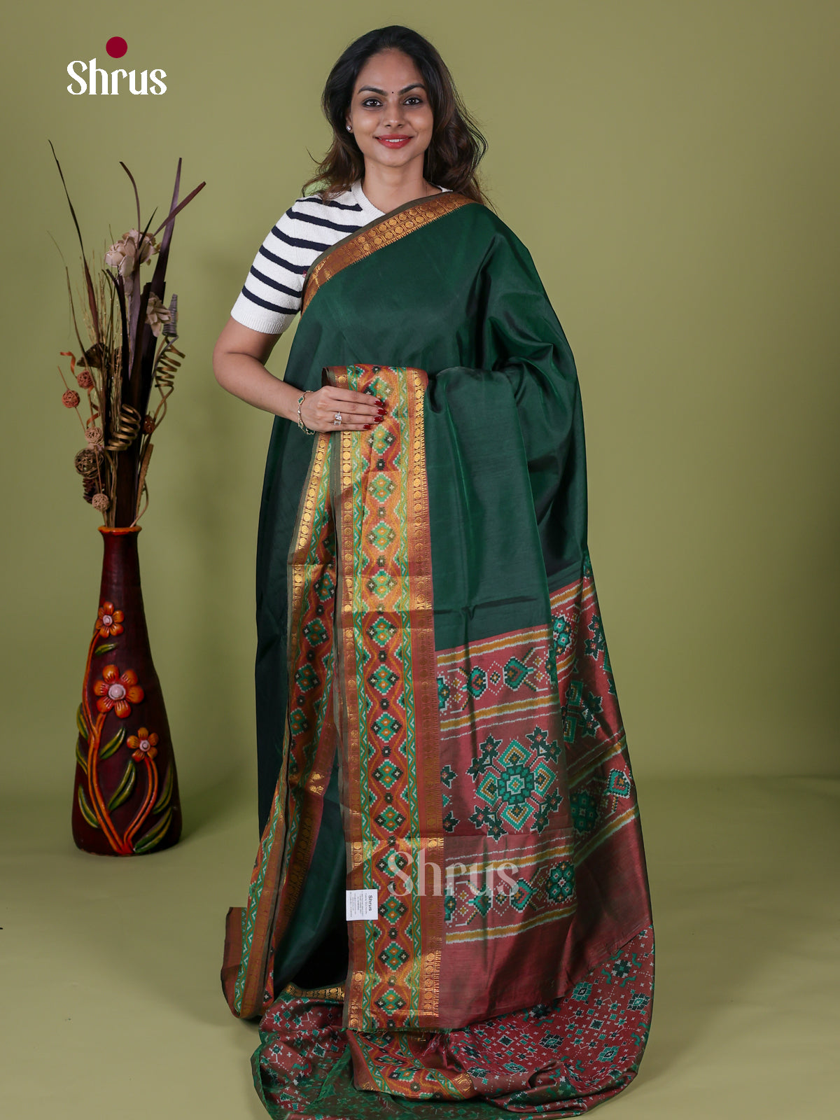 Semi Patola Saree - EH18091