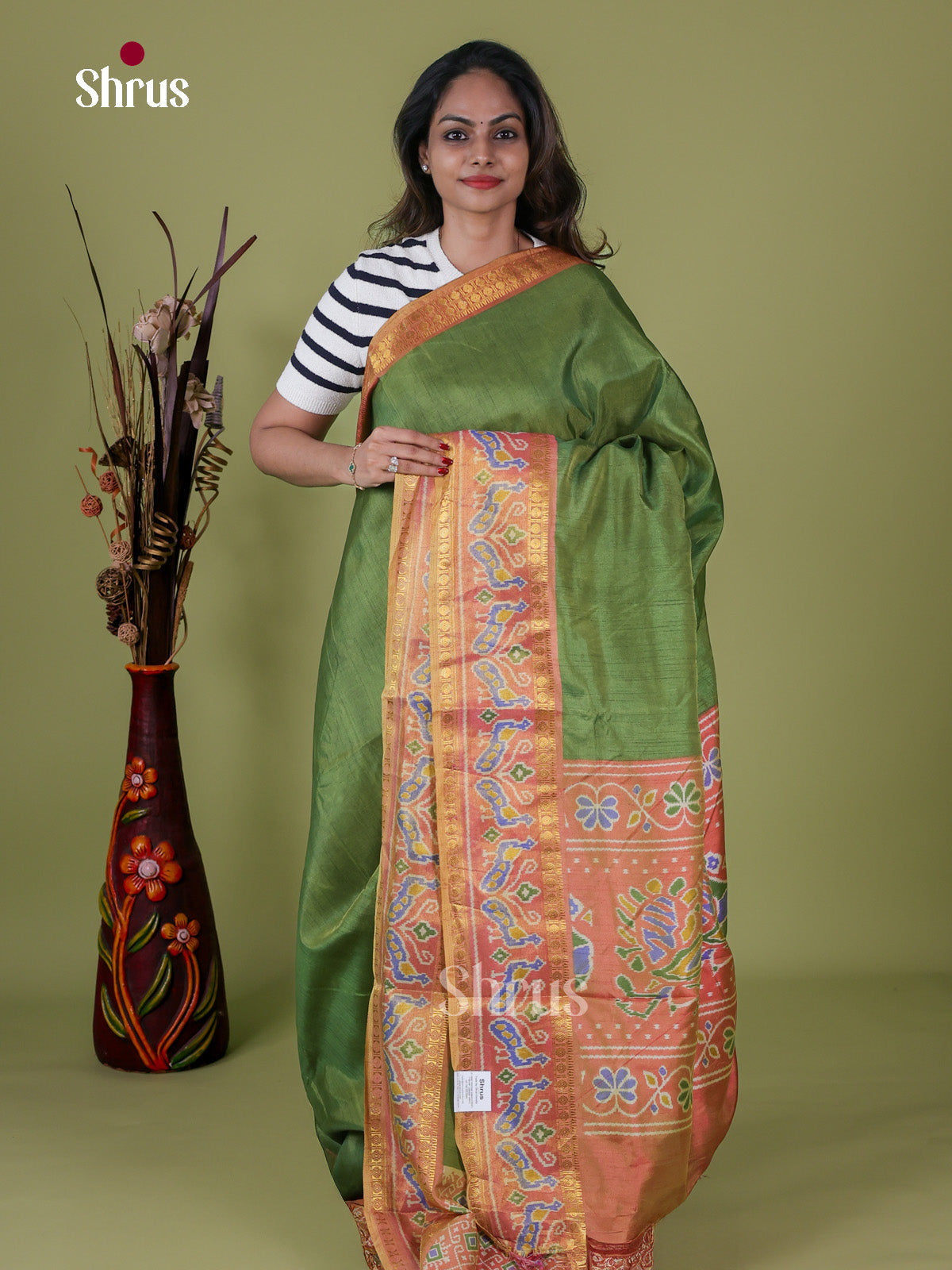 Semi Patola Saree - EH18096