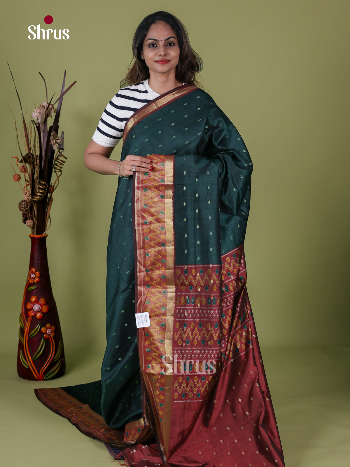 Semi Patola Saree - EH18099