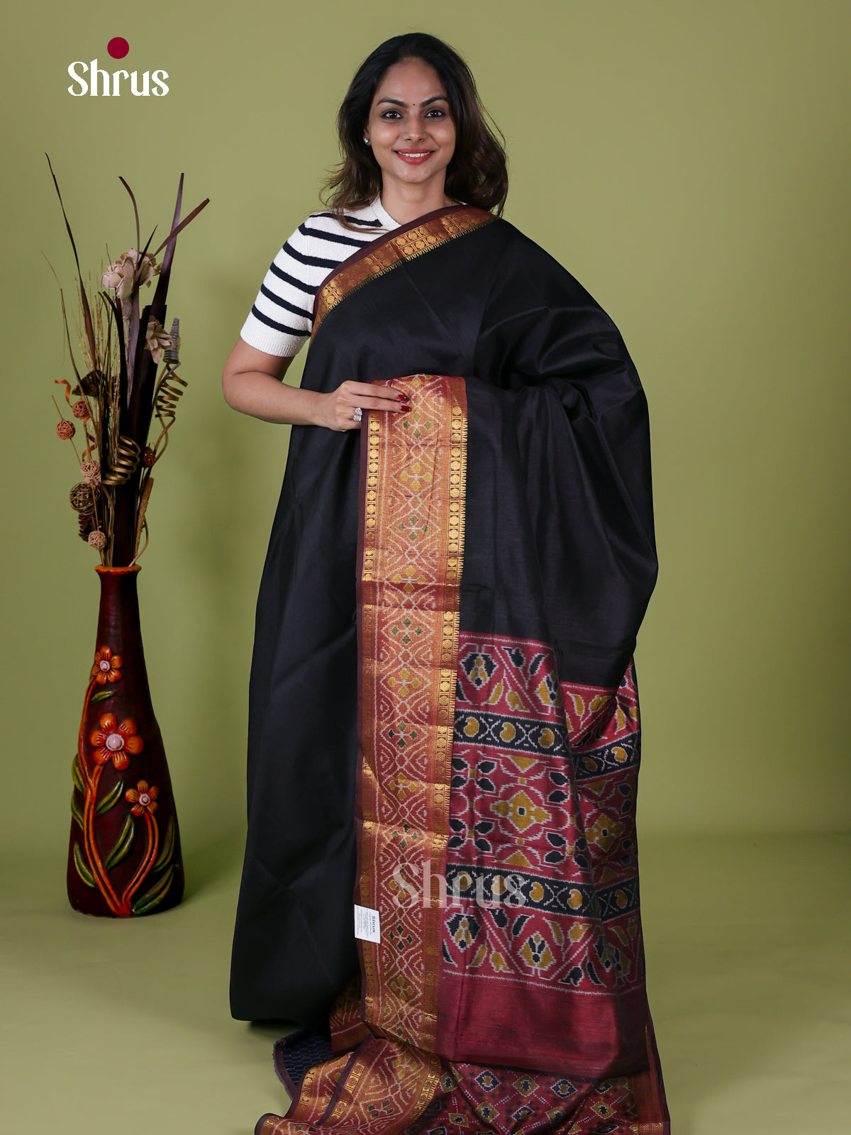 Semi Patola Saree - EH18100
