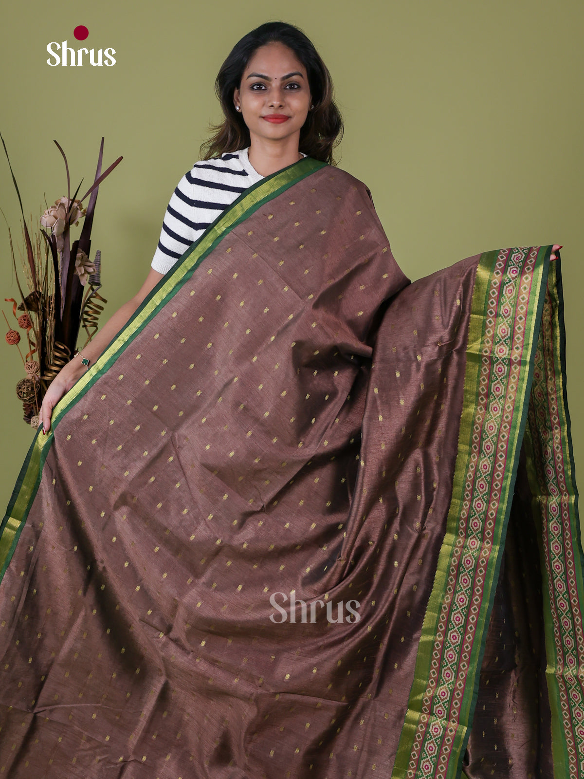 Semi Patola Saree - EH18108