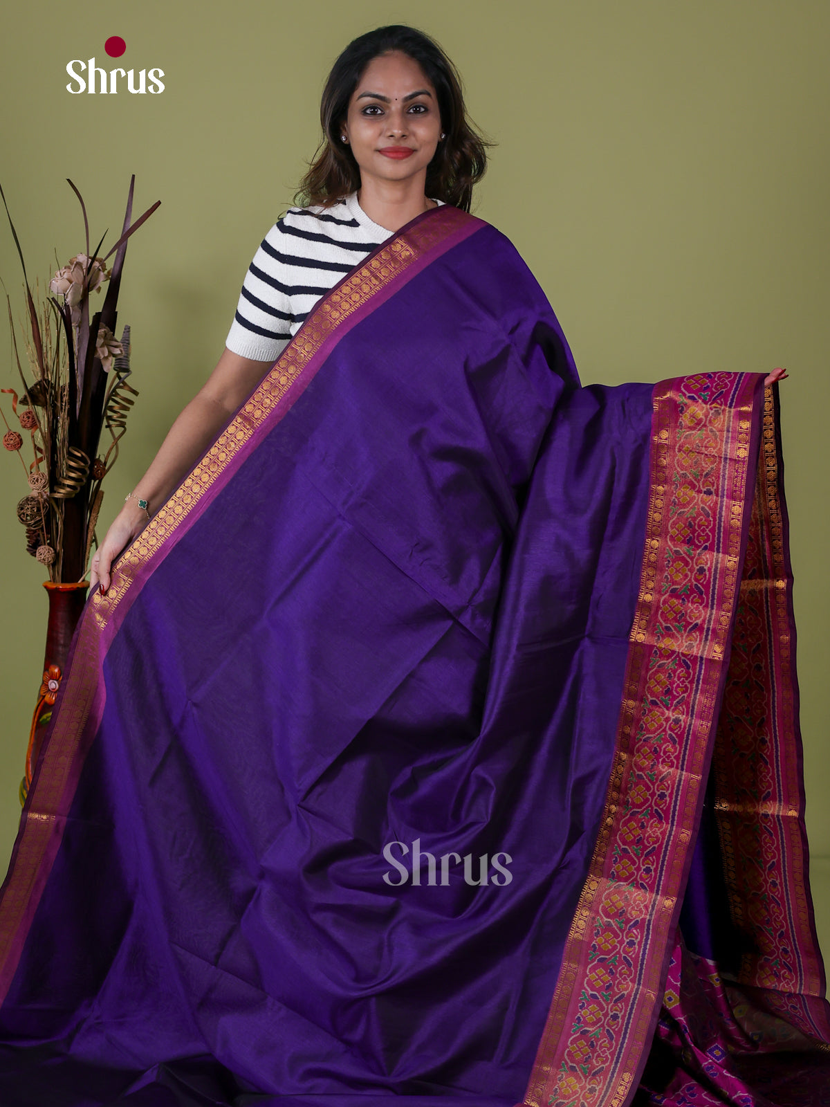 Semi Patola Saree - EH18110