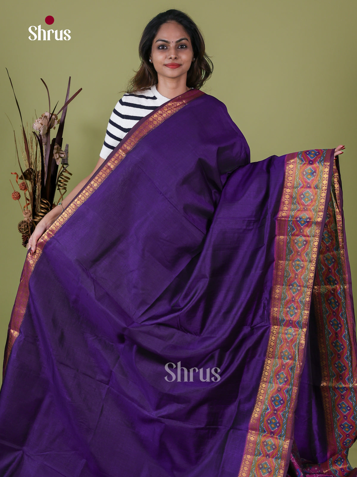 Semi Patola Saree - EH18112
