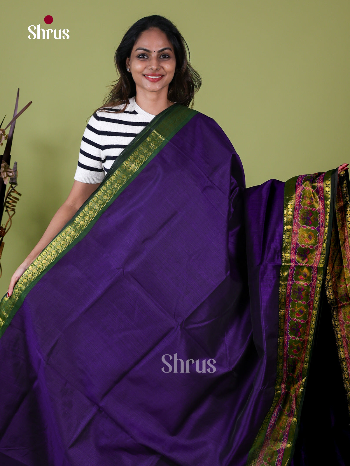Semi Patola Saree - EH18113
