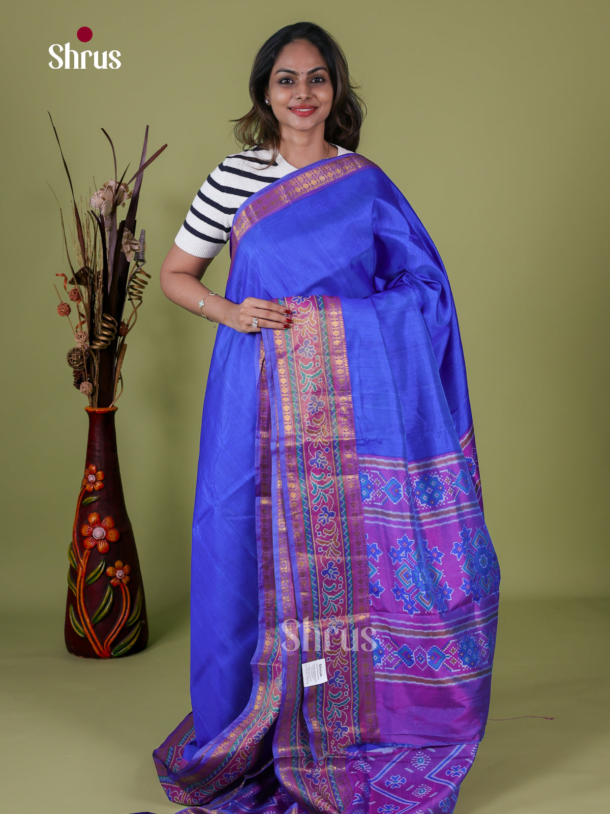 Semi Patola Saree - EH18126