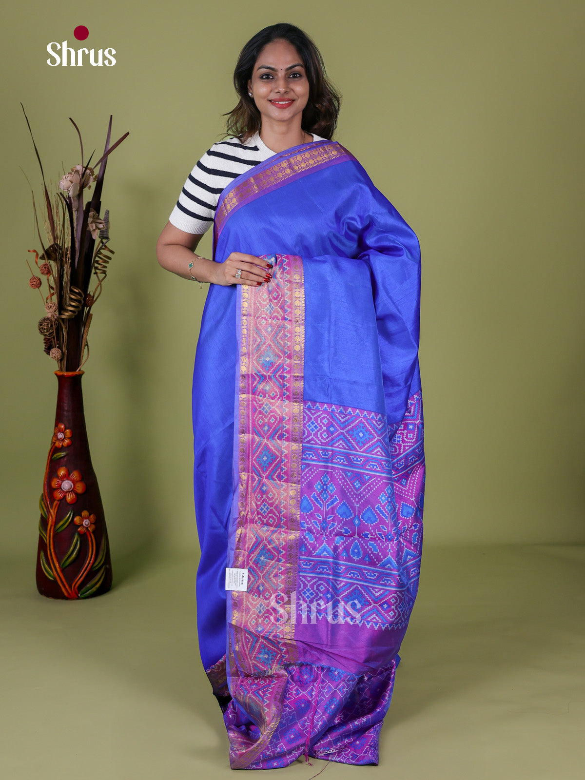 Semi Patola Saree - EH18128
