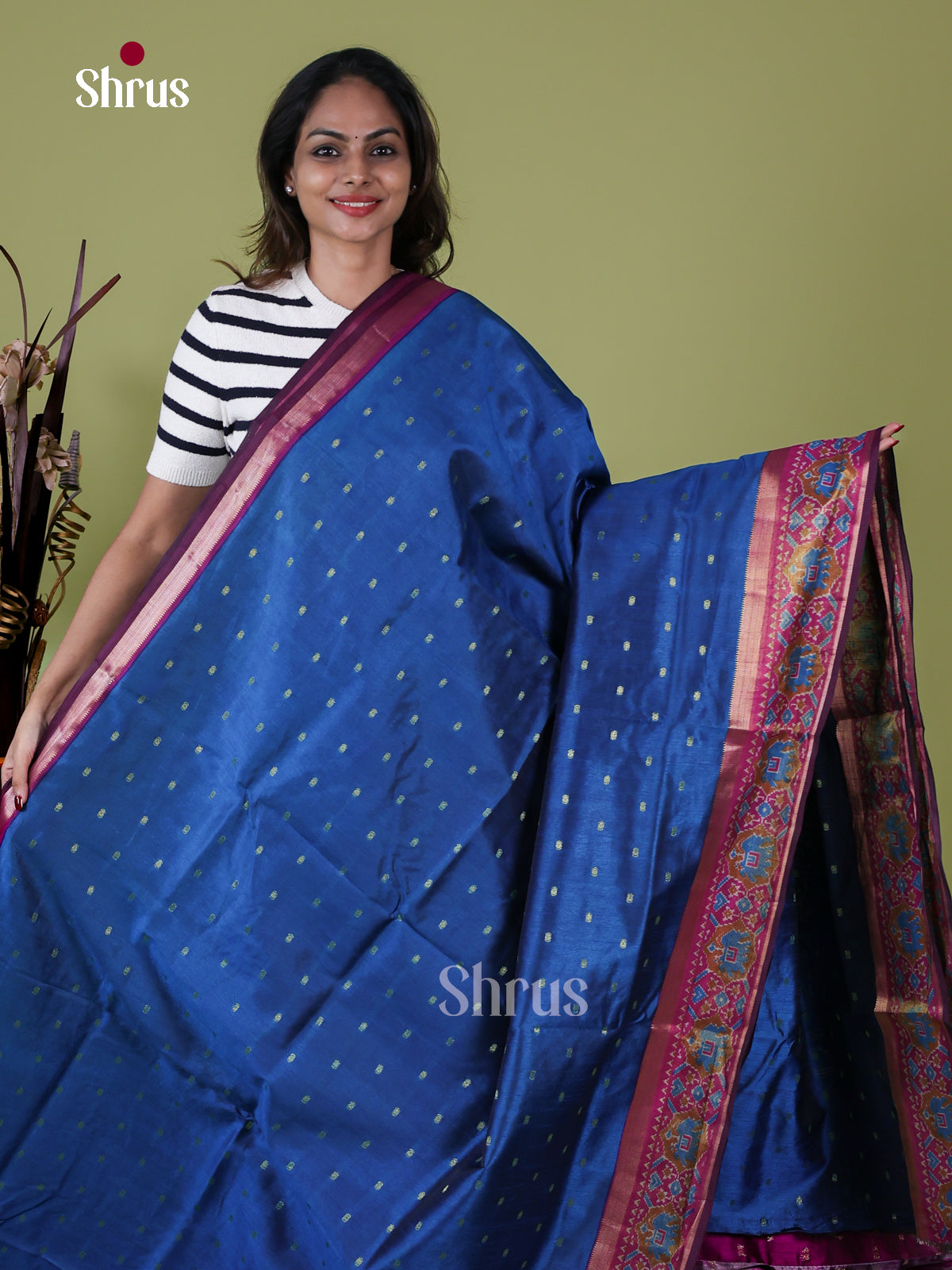 Semi Patola Saree - EH18135