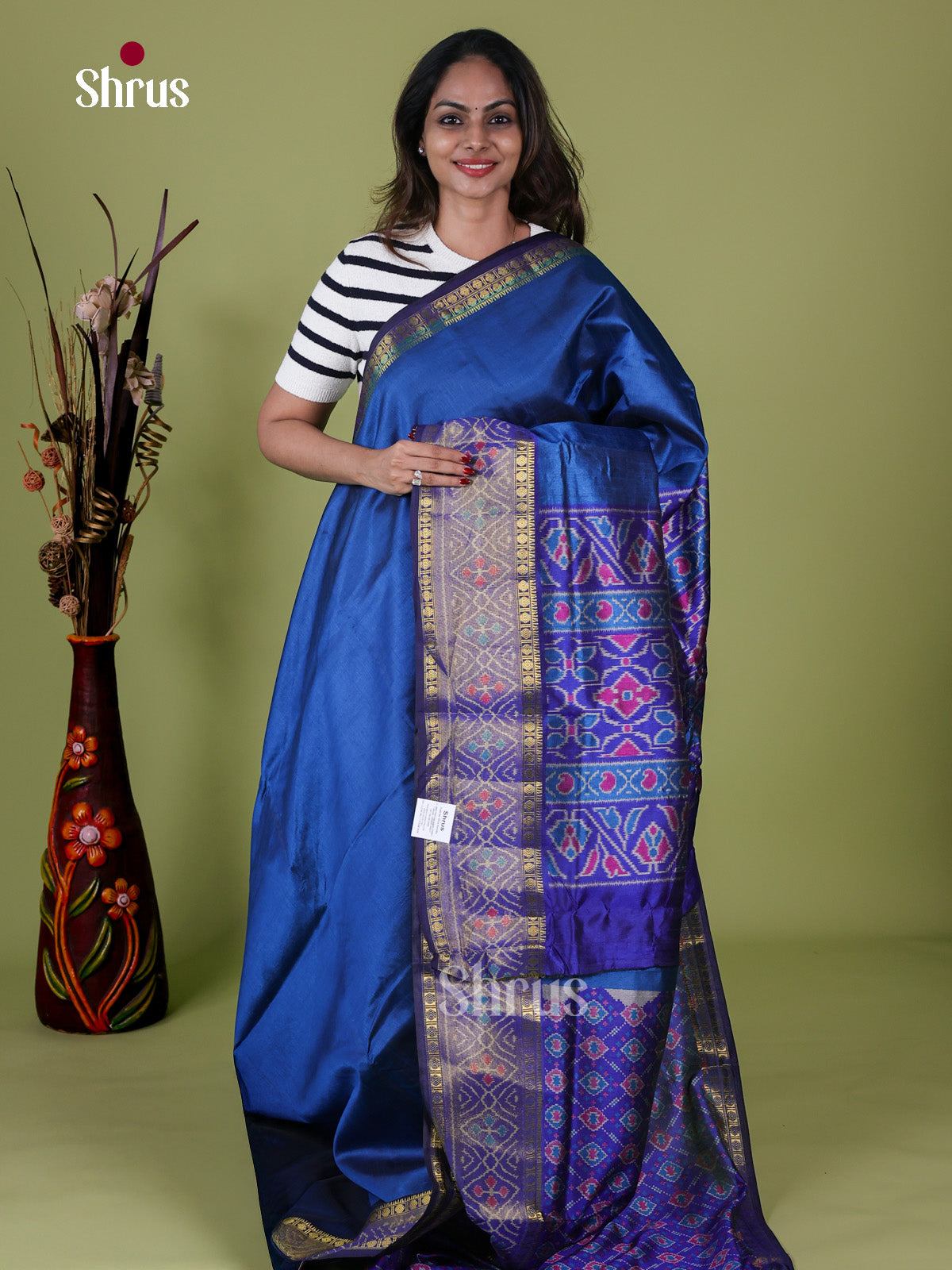 Semi Patola Saree - EH18136