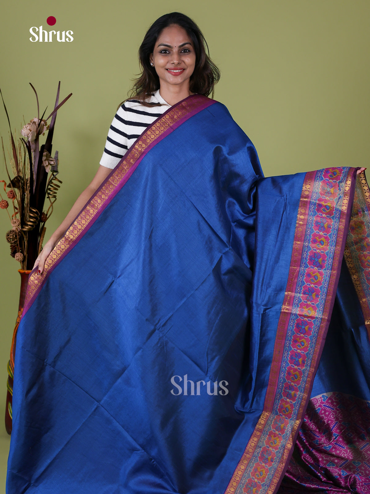 Semi Patola Saree - EH18142