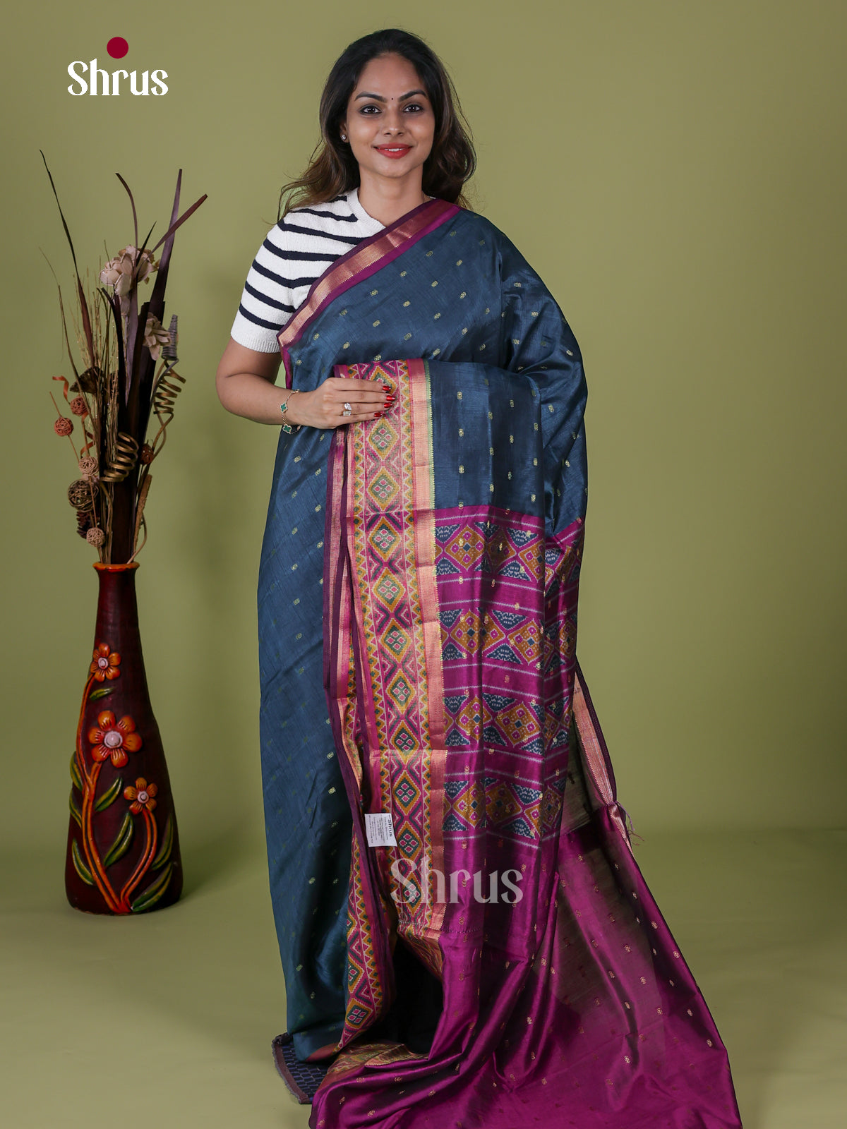 Semi Patola Saree - EH18144