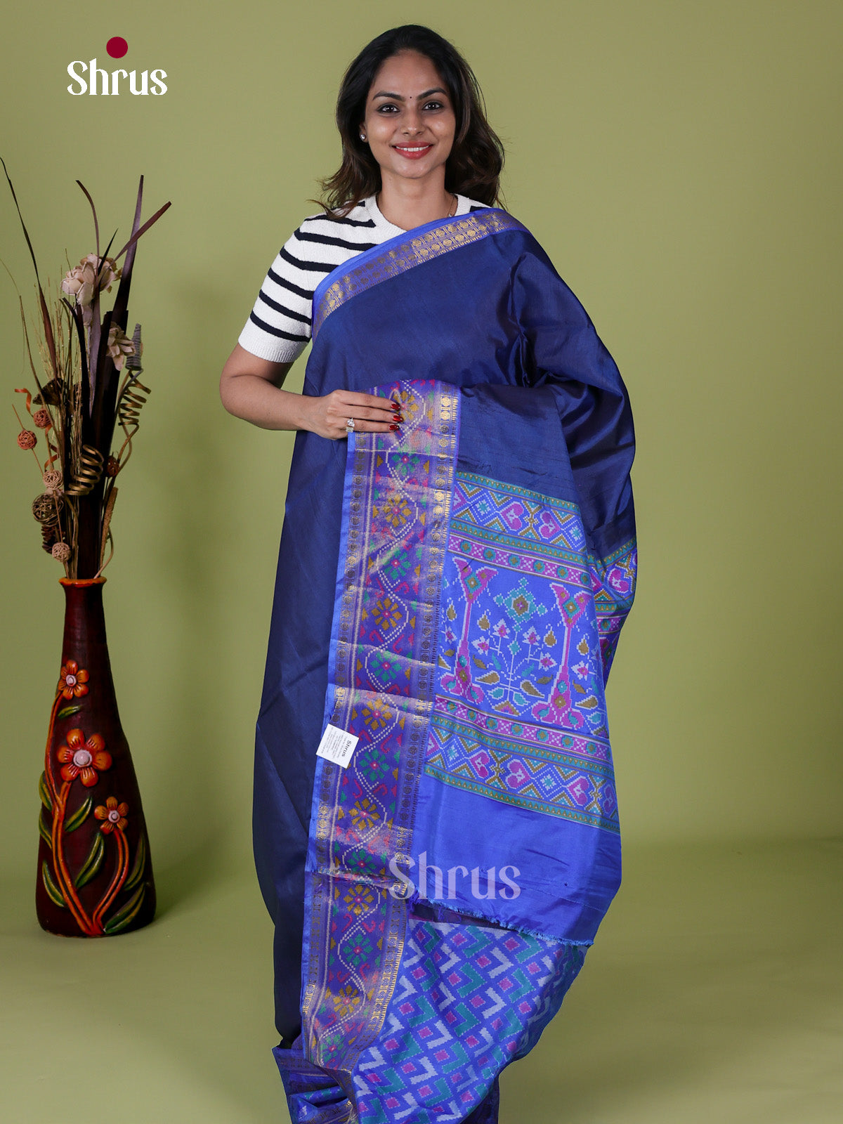 Semi Patola Saree - EH18146