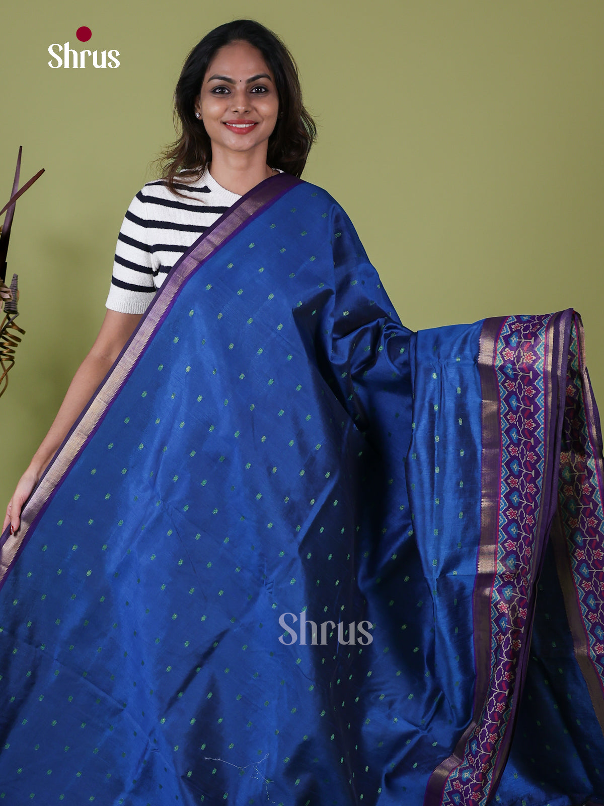 Semi Patola Saree - EH18148