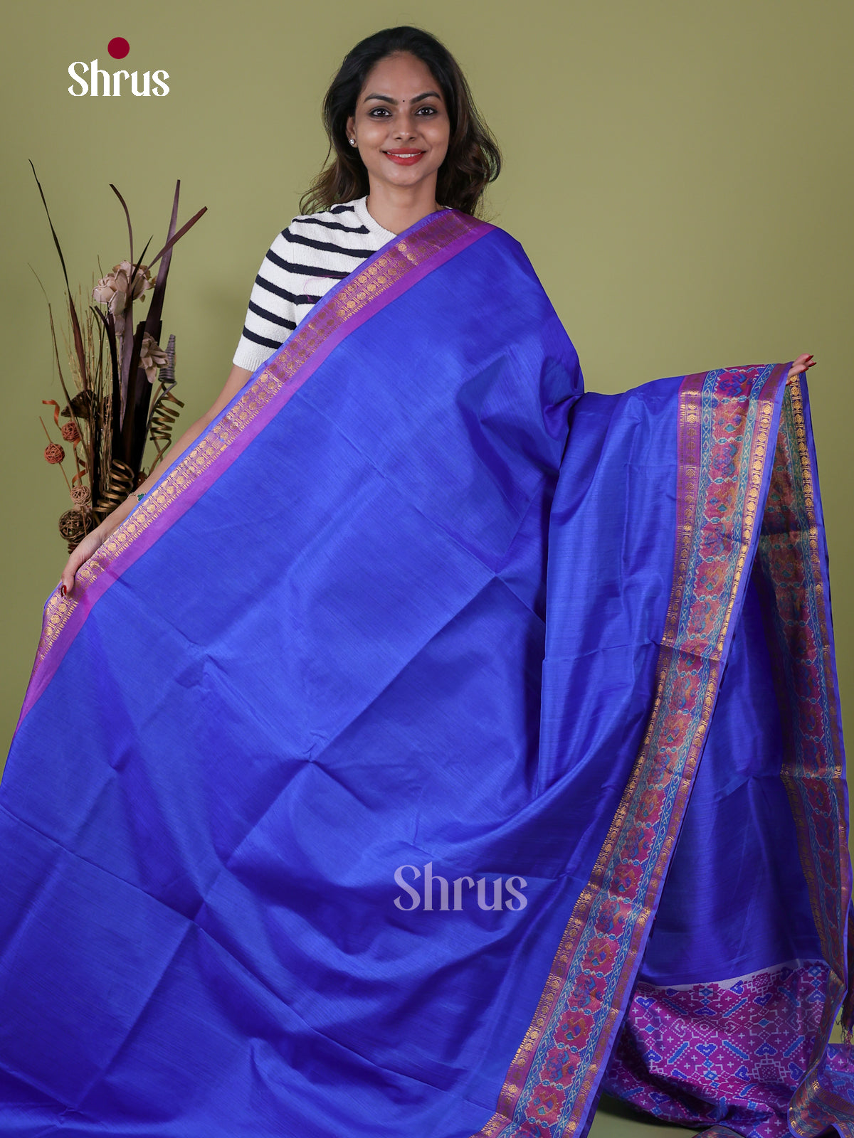 Semi Patola Saree - EH18149