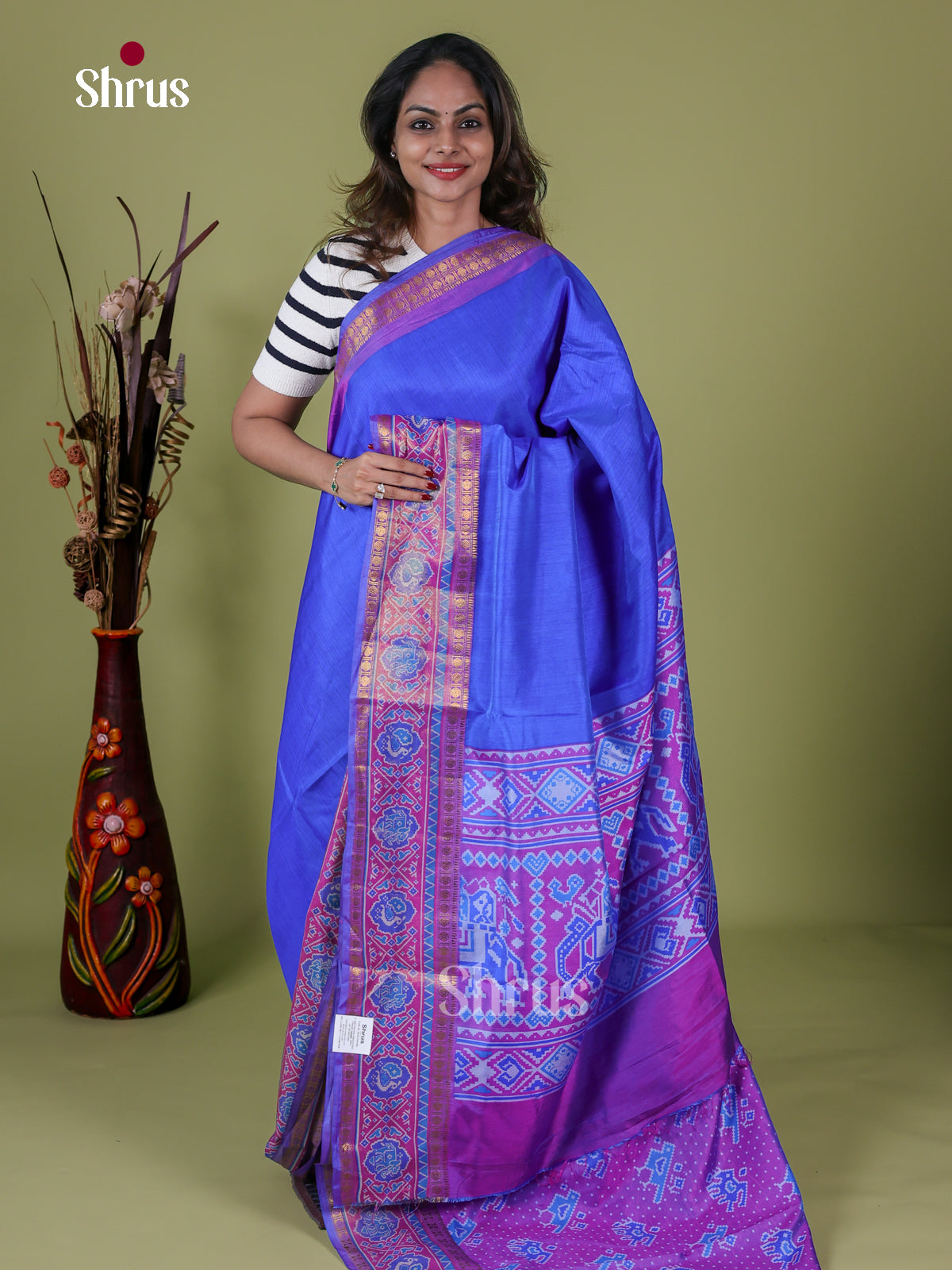 Semi Patola Saree - EH18150