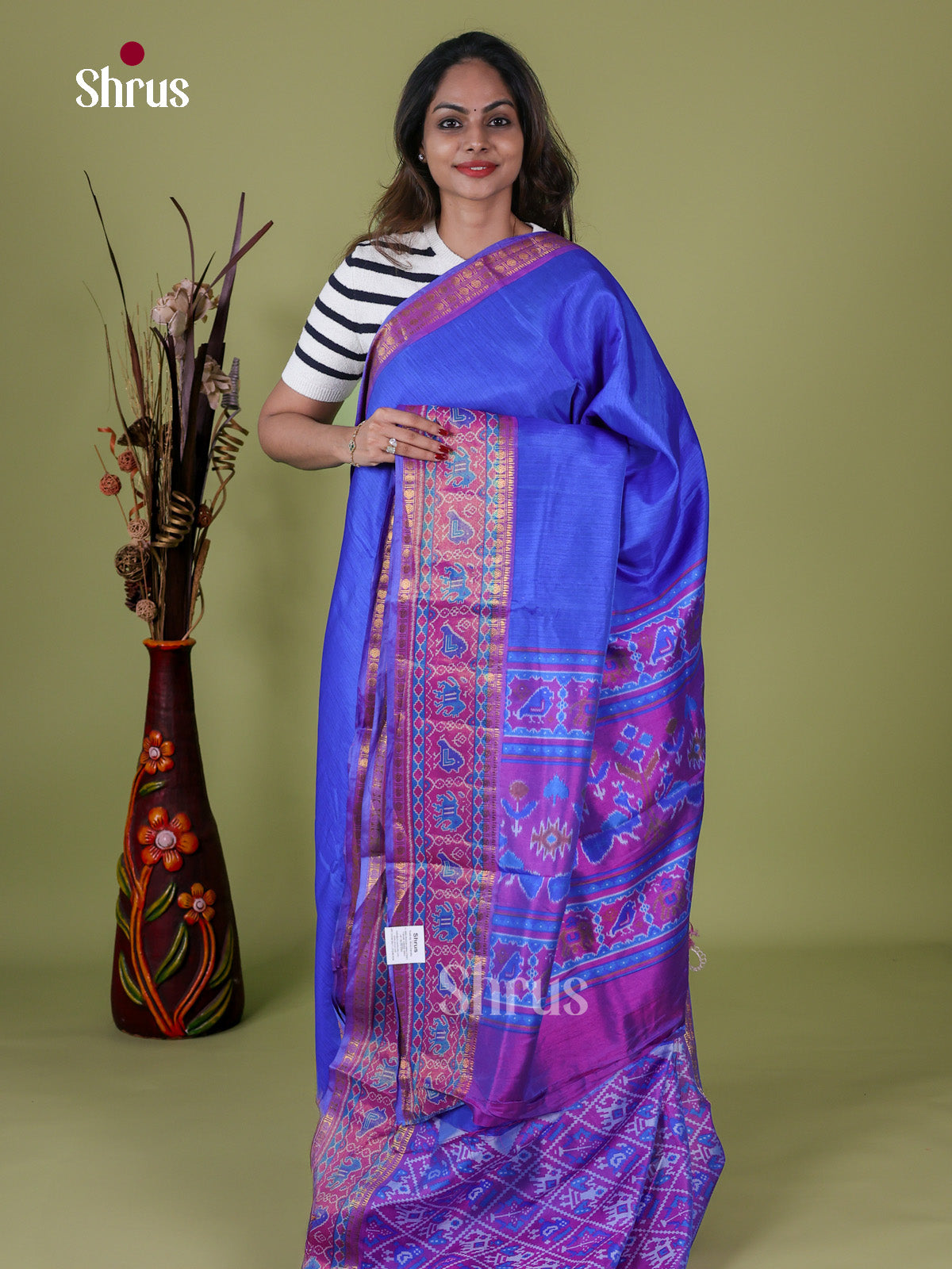 Semi Patola Saree - EH18152