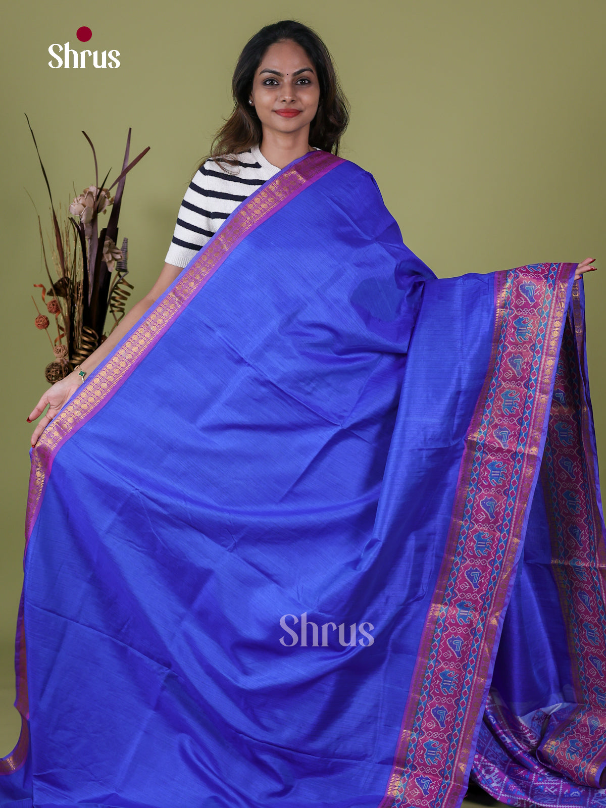 Semi Patola Saree - EH18152