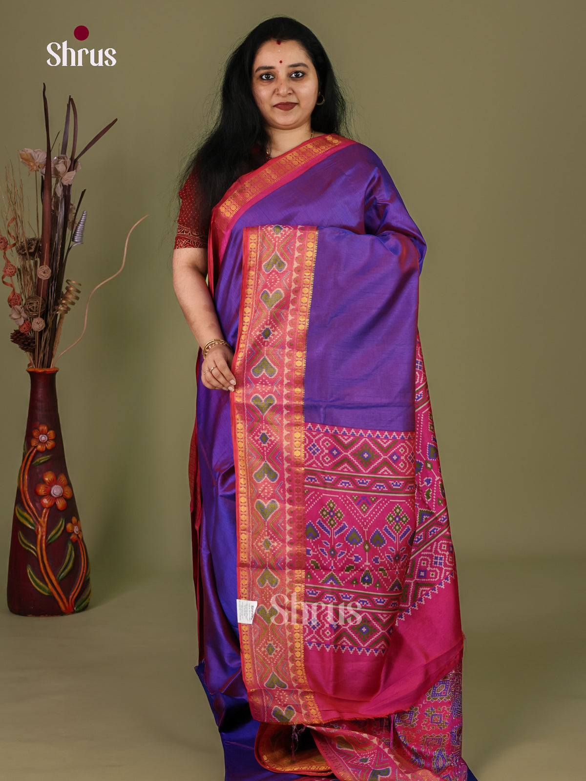 Semi Patola Saree - EH18157