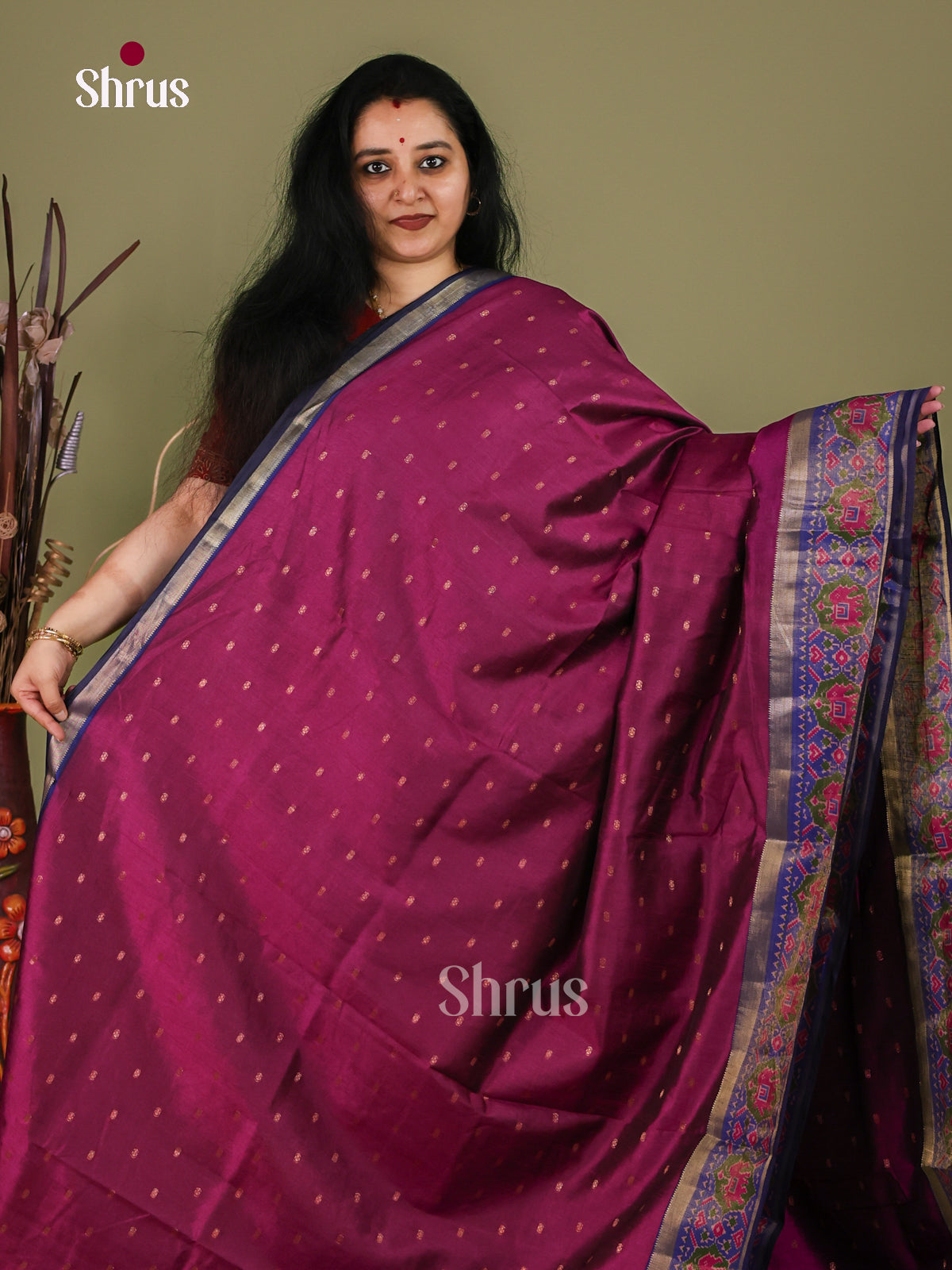 Semi Patola Saree - EH18163