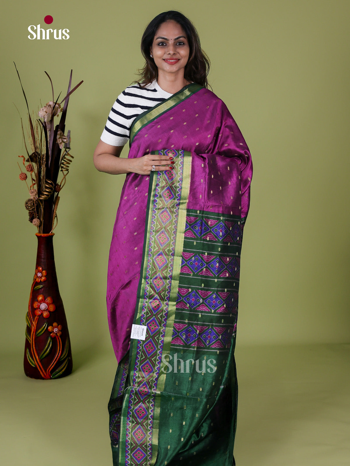 Semi Patola Saree - EH18166