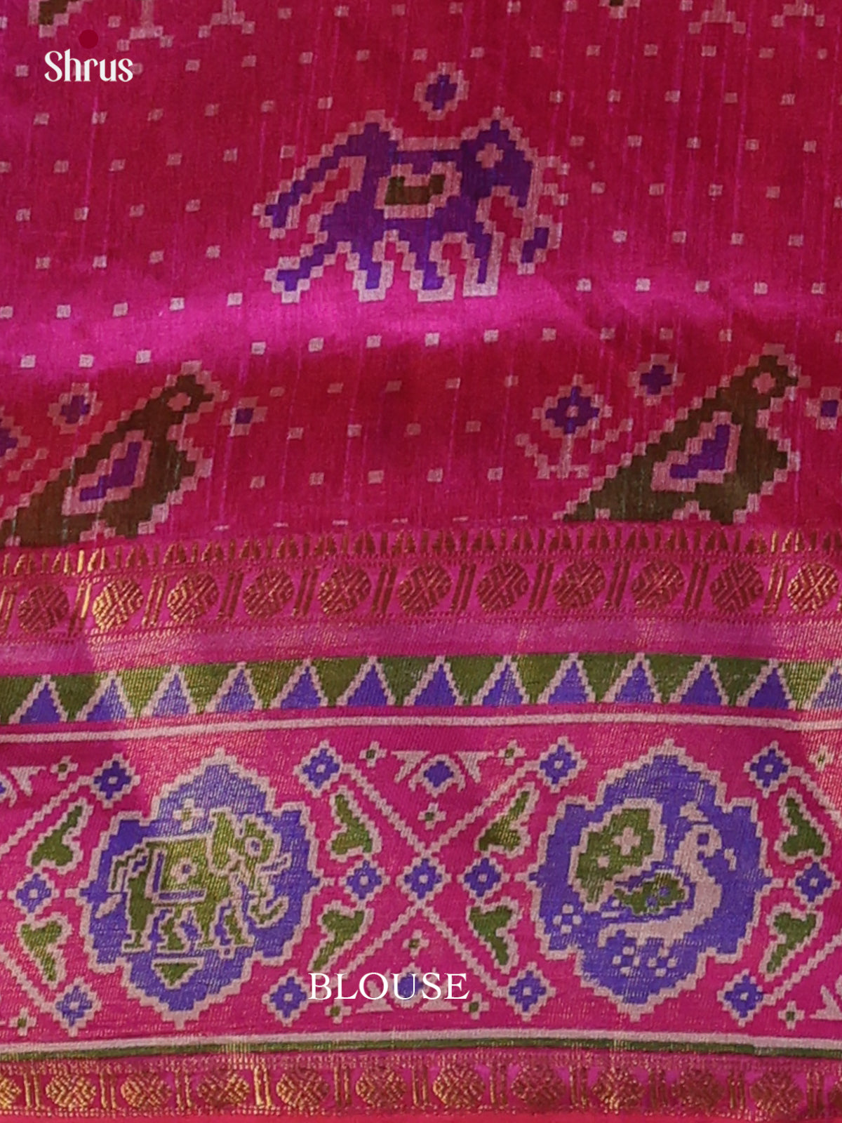 Semi Patola Saree - EH18168