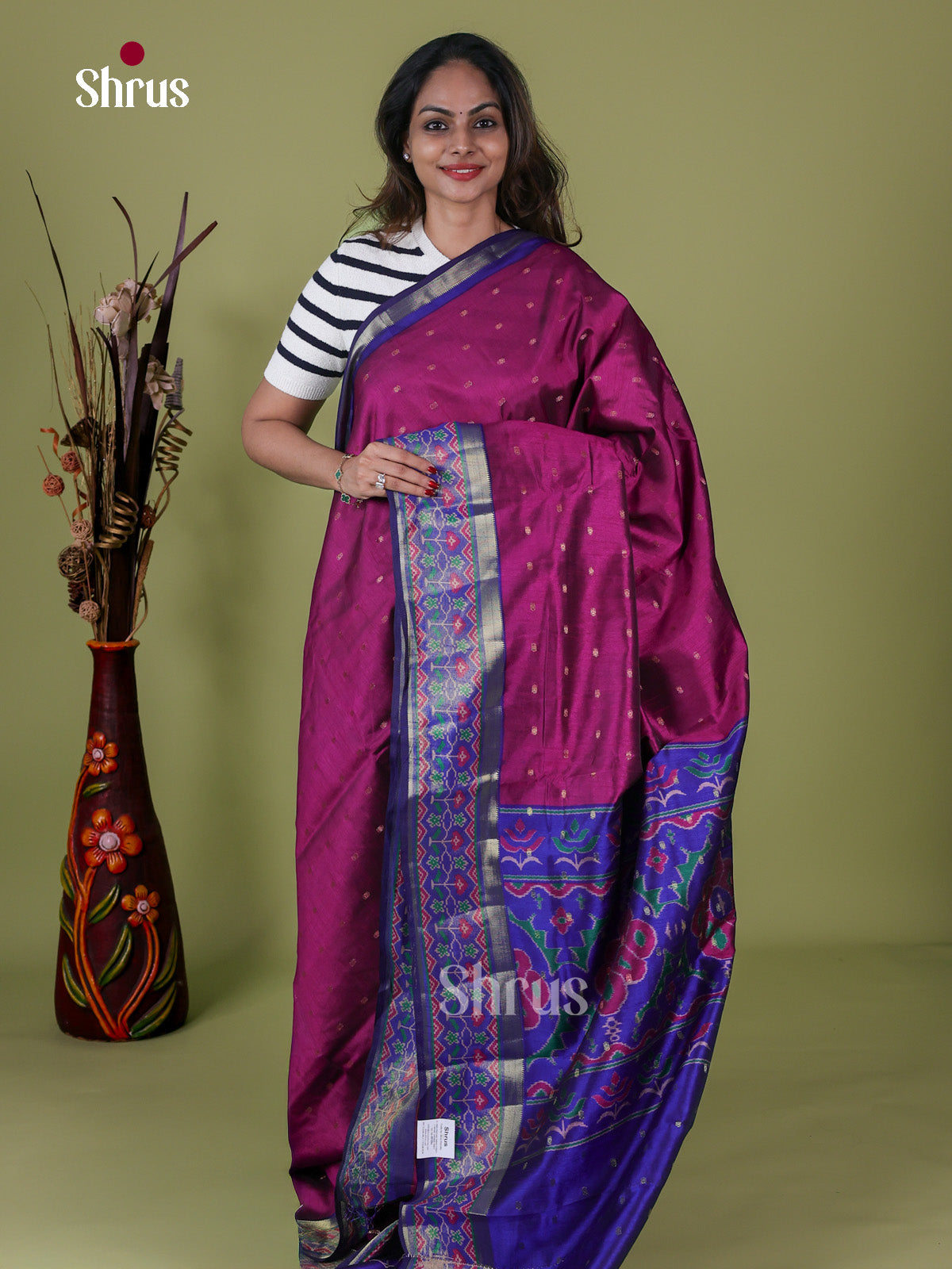 Semi Patola Saree - EH18169