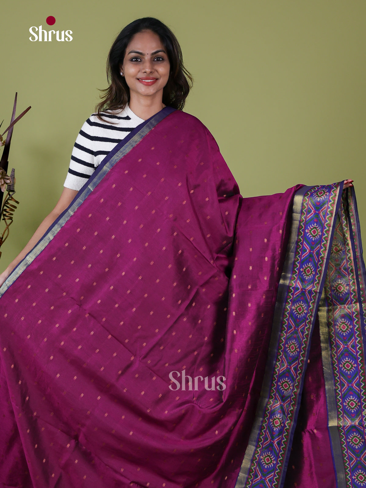 Semi Patola Saree - EH18171